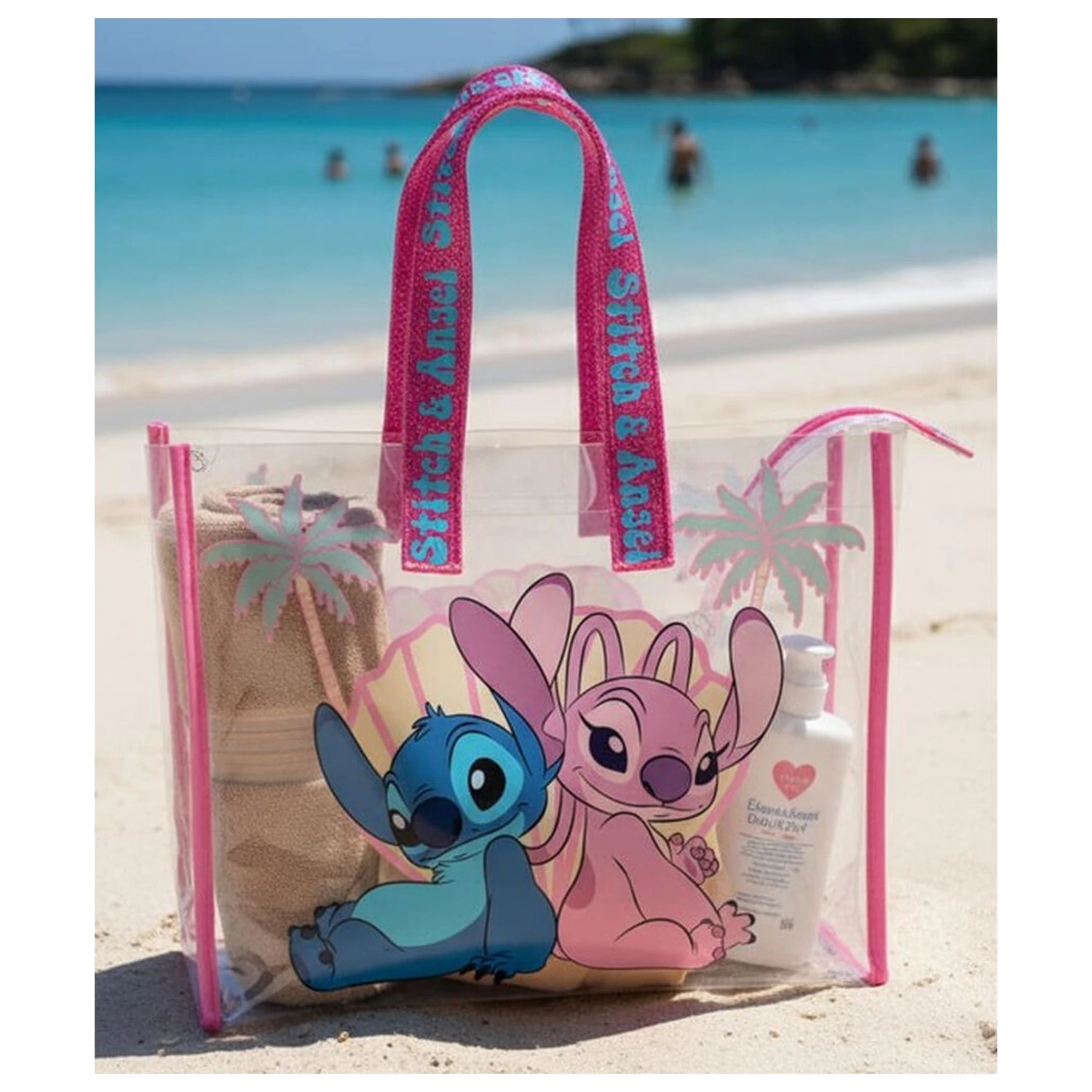 Disney Stitch & Angel plážová taška fotografii produktu