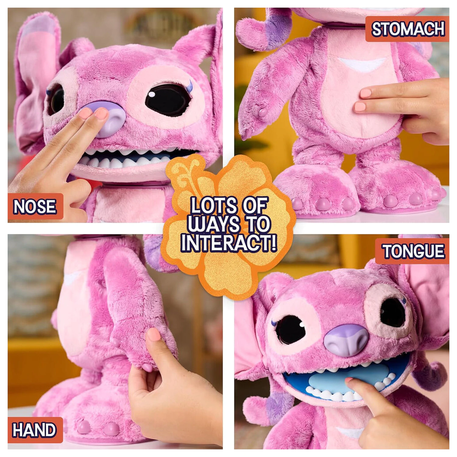 Disney Stitch Angel Ultimate Interaktivní plyšová hračka fotografii produktu
