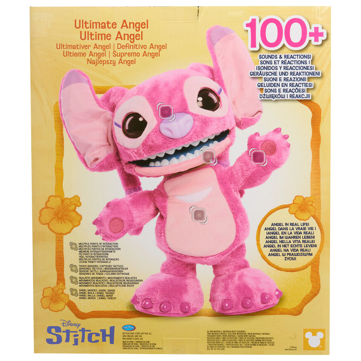Disney Stitch Angel Ultimate Interaktivní plyšová hračka fotografii produktu