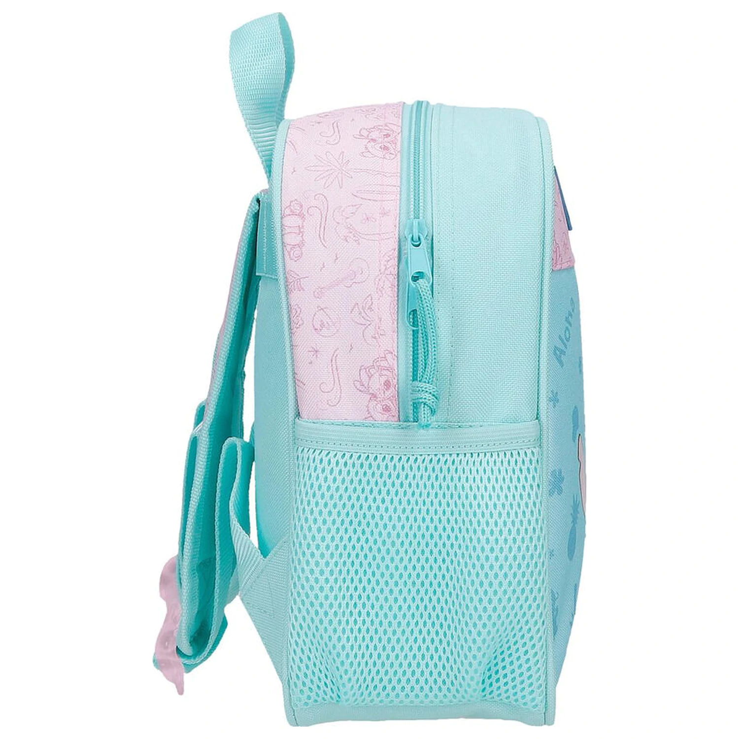 Disney Stitch plážový a zamilovaný adaptabilní batoh 25 cm fotografii produktu
