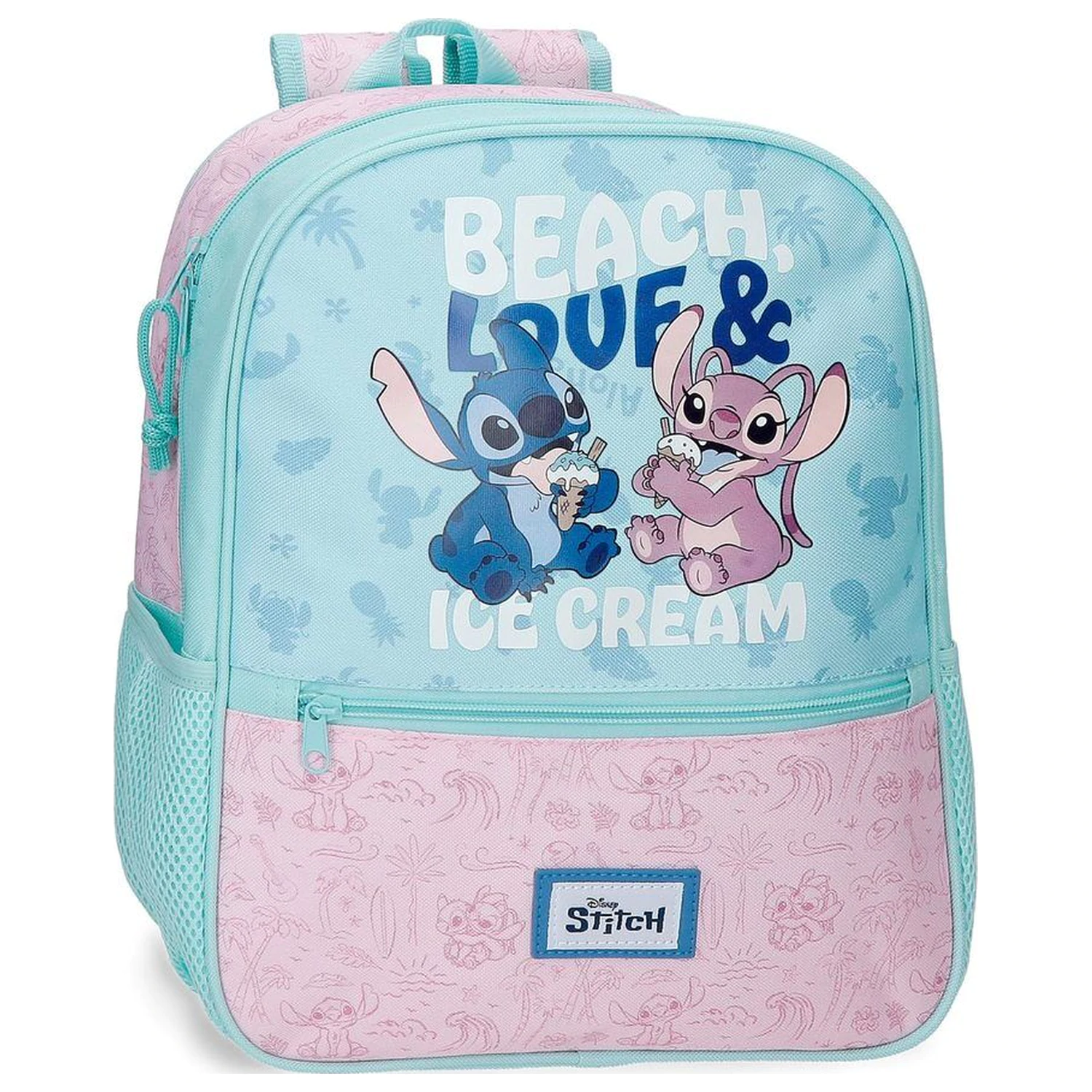 Disney Stitch plážový a láska adaptabilní batoh 33 cm fotografii produktu