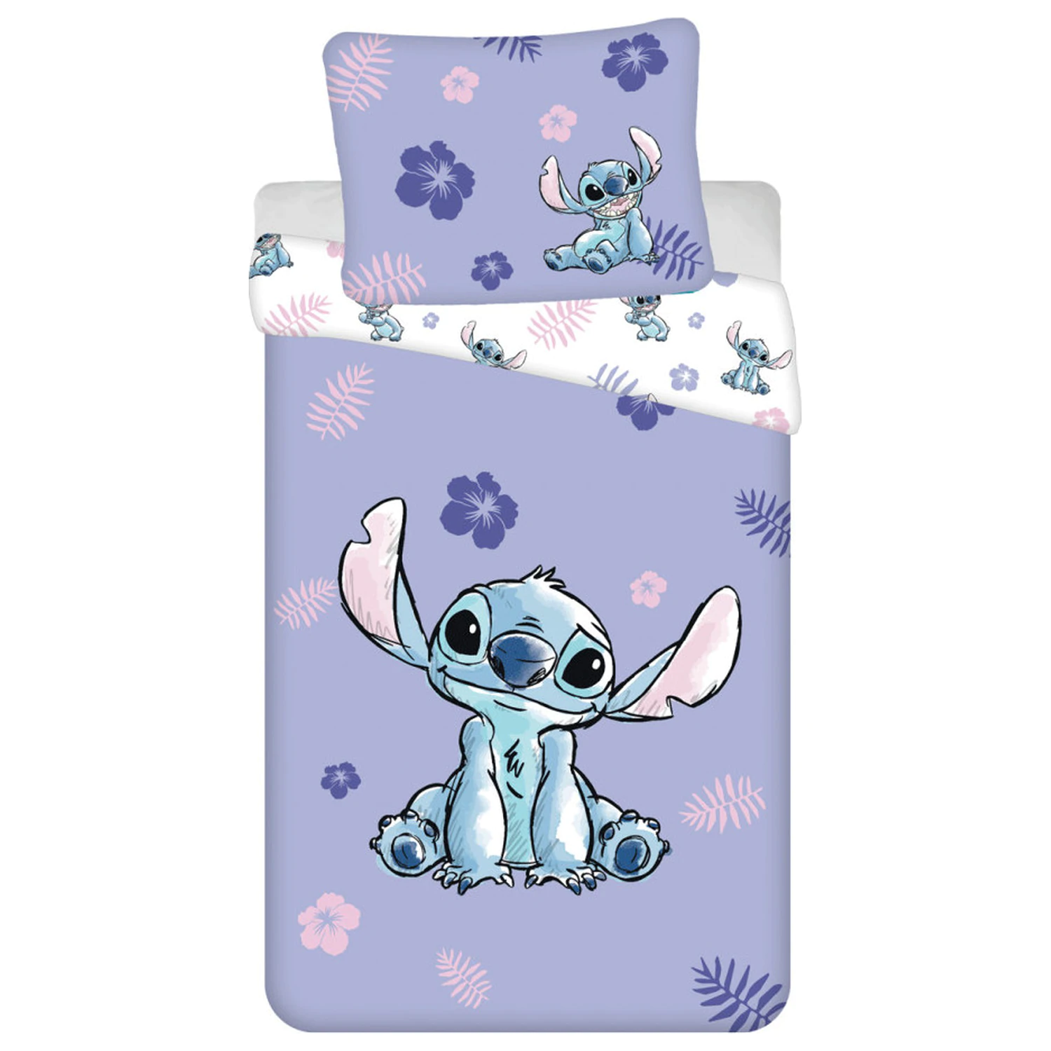 Disney Stitch Blooming povlak na přikrývku fotografii produktu