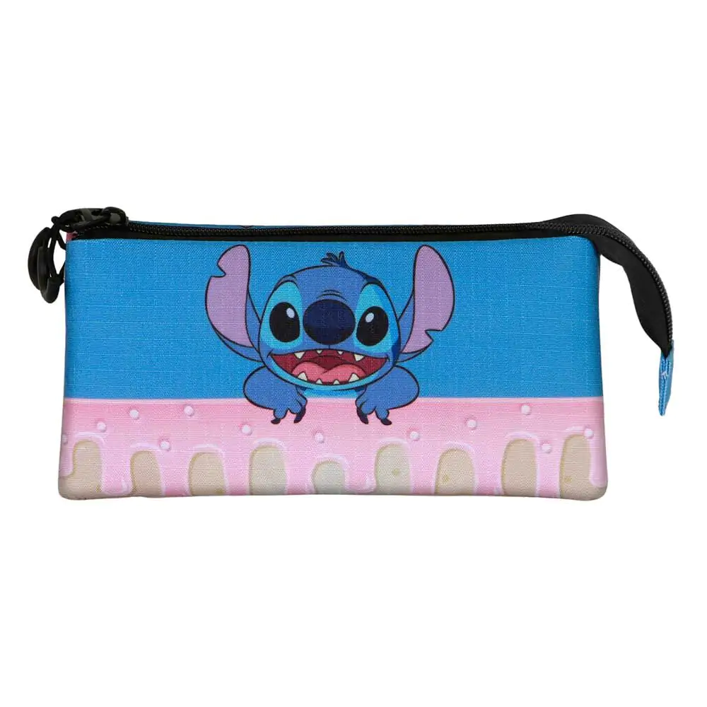 Disney Stitch Cake trojitý penál fotografii produktu