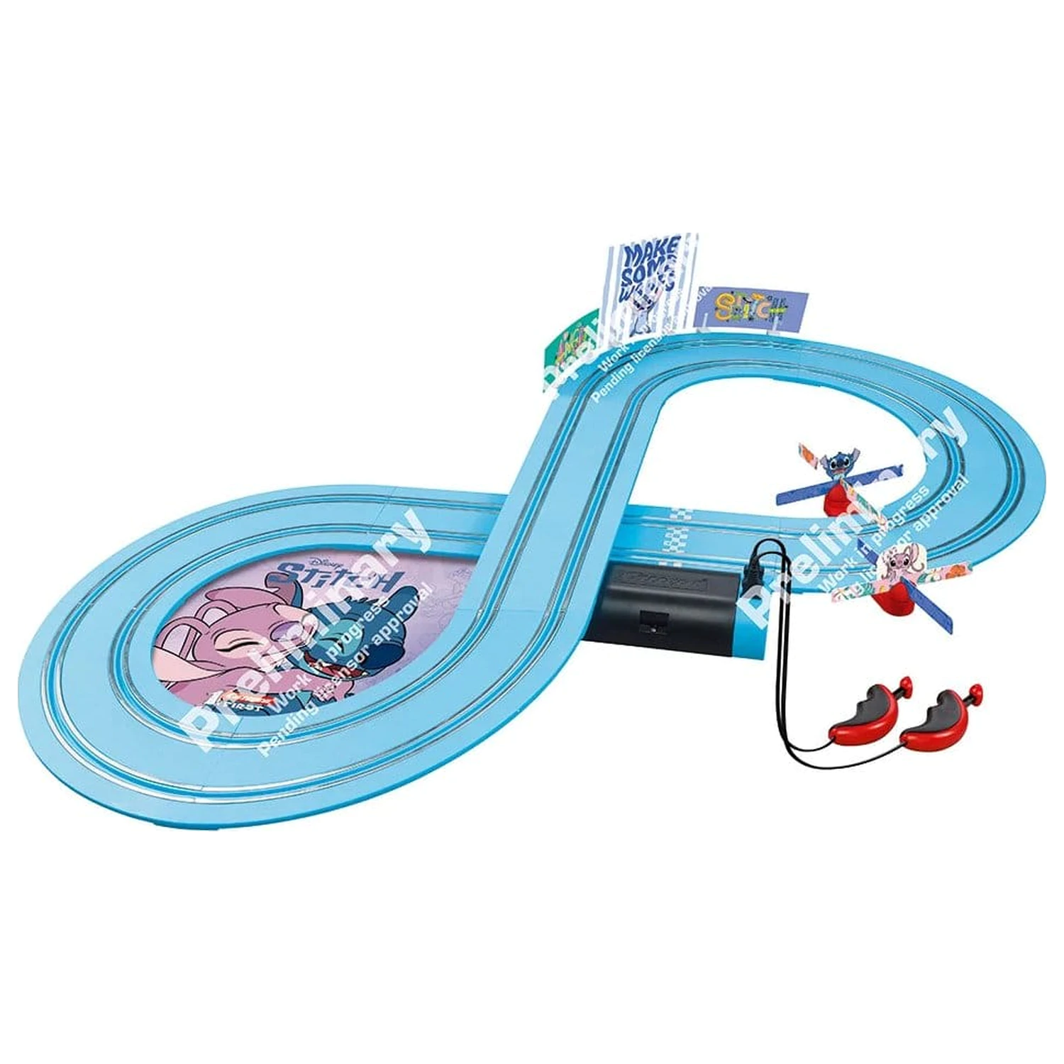 Disney Stitch Carrera First Závodní dráha Set Disney Stitch 2,4 fotografii produktu