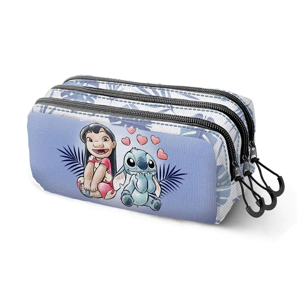 Disney Stitch Couple trojitý penál fotografii produktu