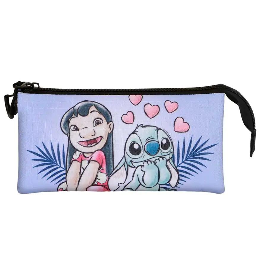 Disney Stitch Couple trojitý penál fotografii produktu