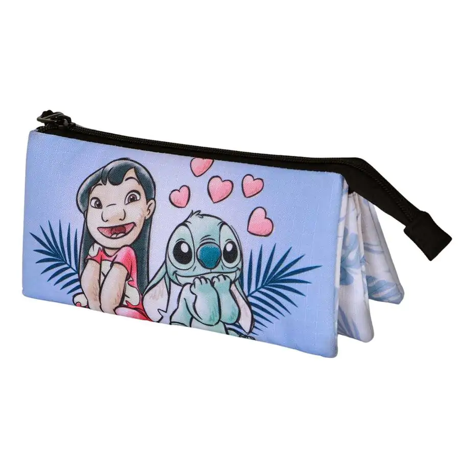 Disney Stitch Couple trojitý penál fotografii produktu