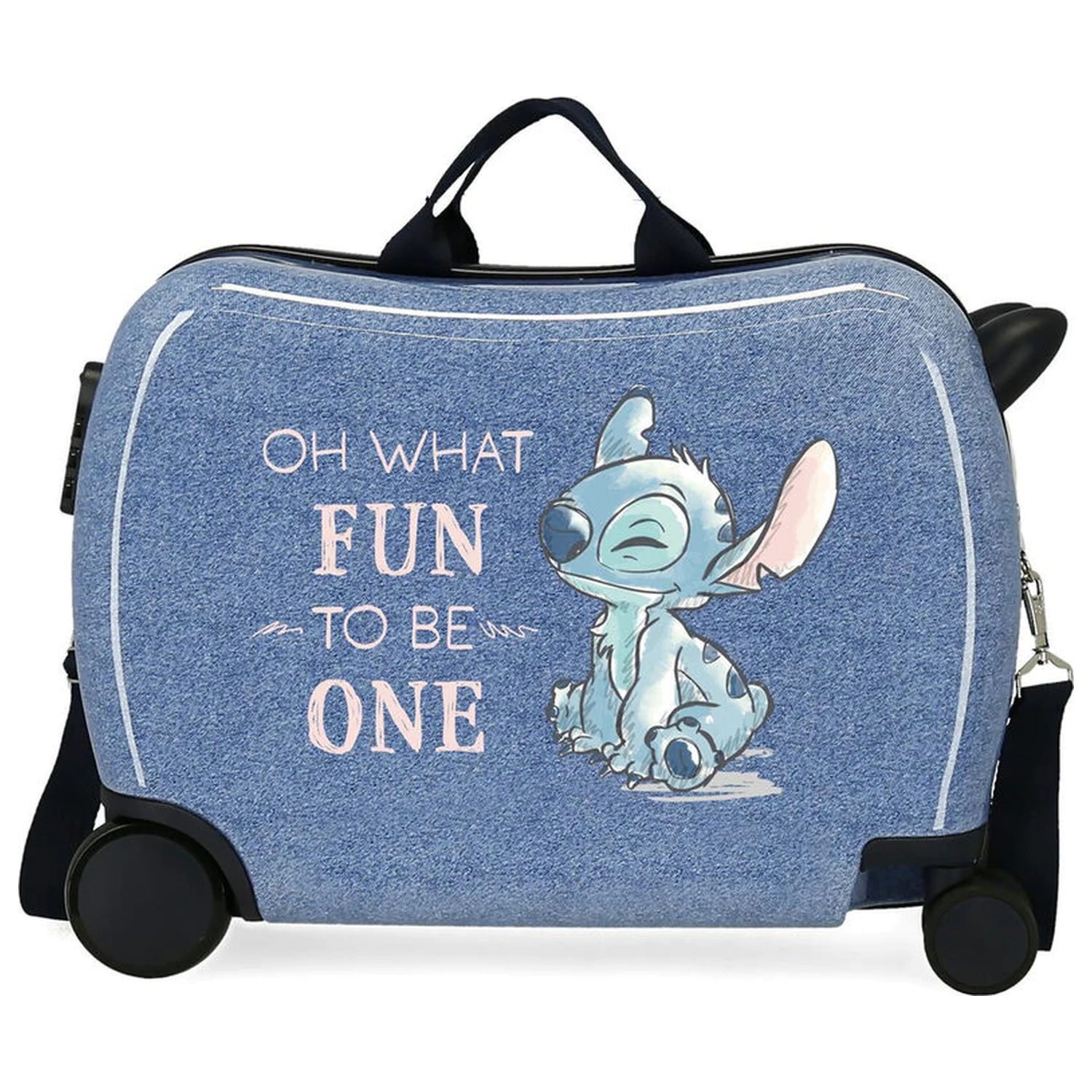Disney Stitch Dance It Out ABS cestovní kufr na kolečkách 50 cm fotografii produktu