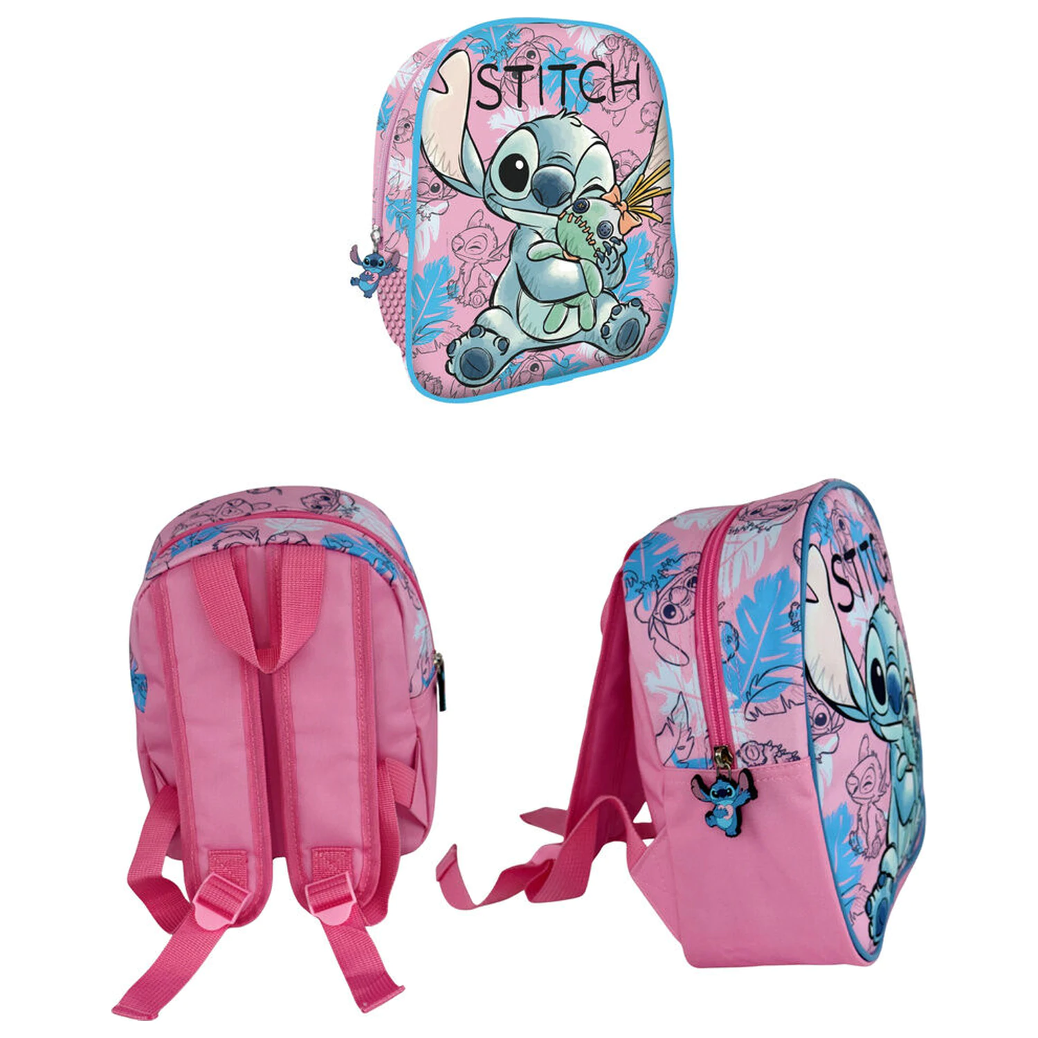 Disney Stitch plyšový batoh 26cm fotografii produktu