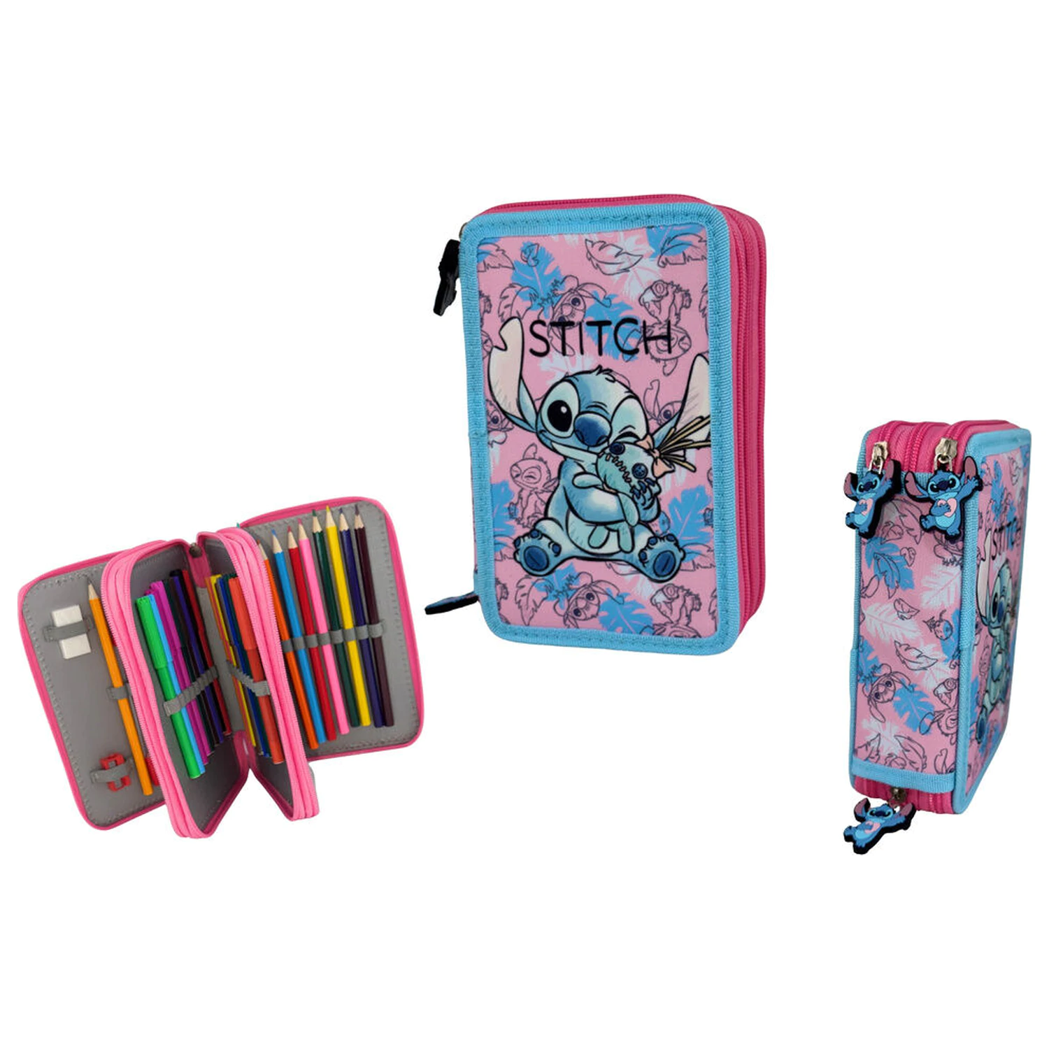 Disney Stitch Doll trojitý penál fotografii produktu