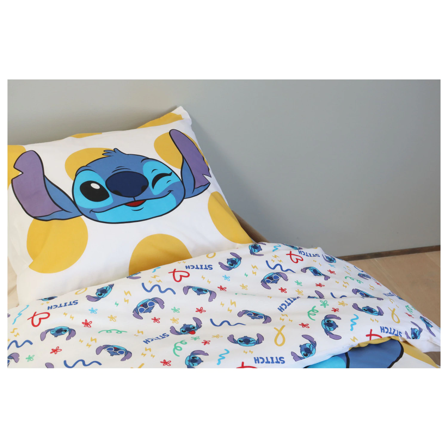 Disney Stitch Dots dětský a předškolní povlak na peřinu fotografii produktu