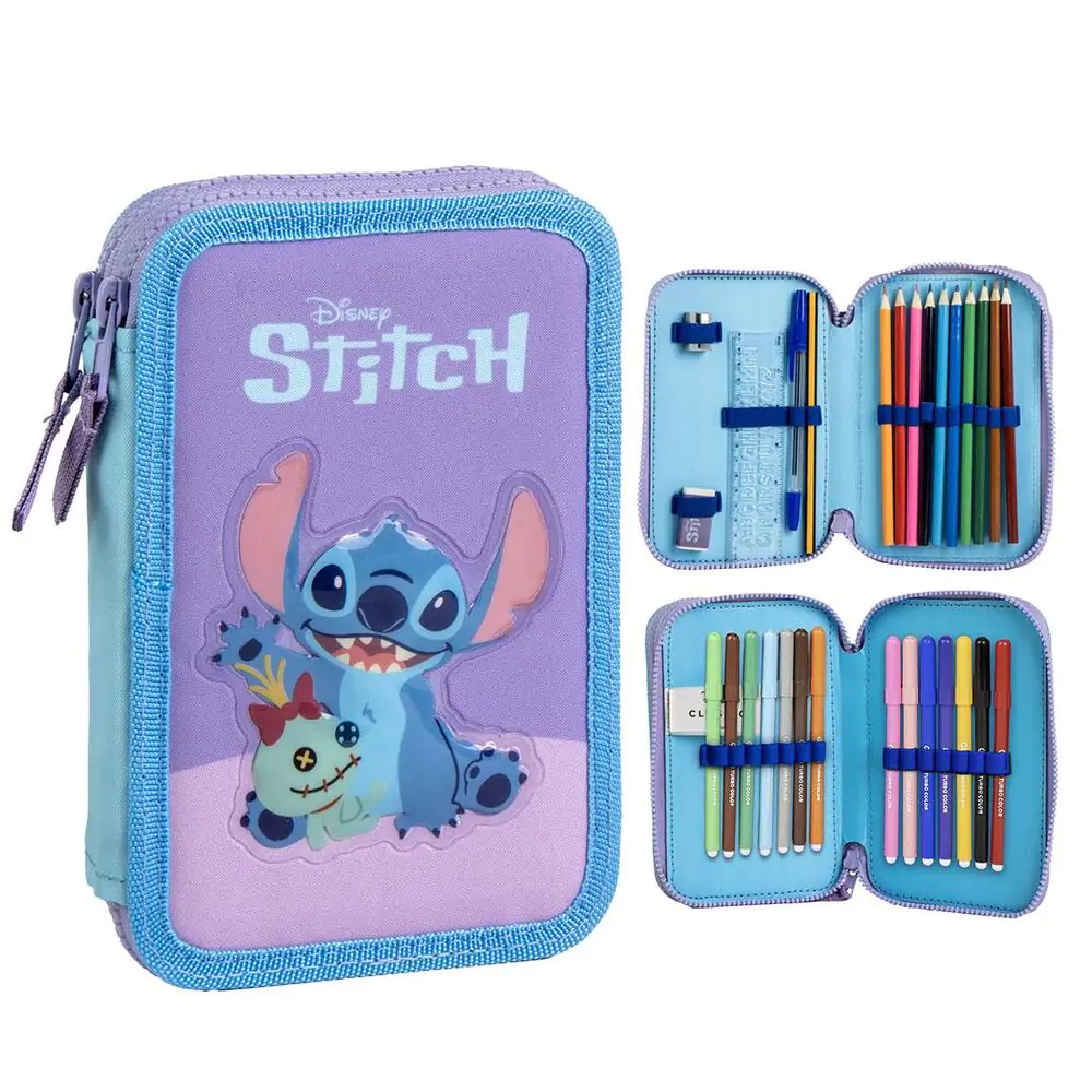 Disney Stitch dvoupatrový penál fotografii produktu