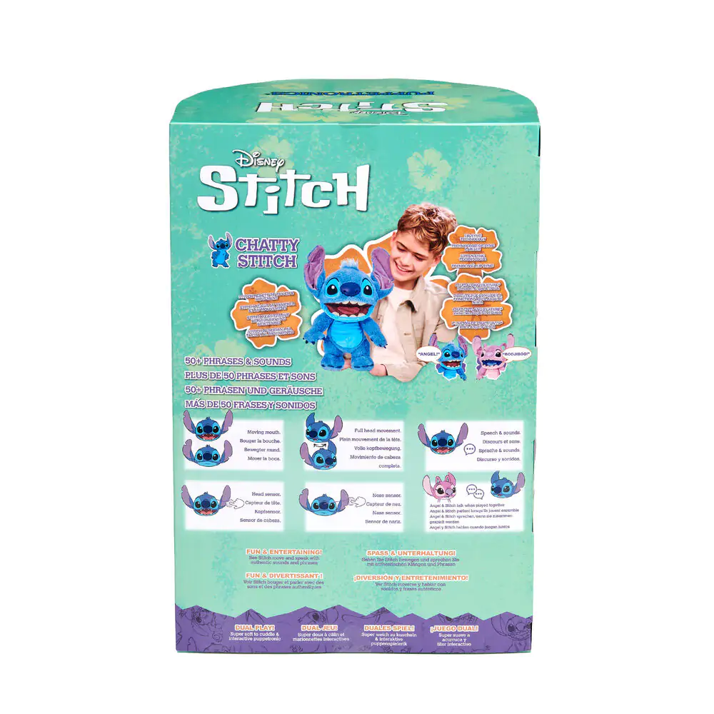 Disney Stitch elektrická interaktivní loutka figurka 30 cm fotografii produktu