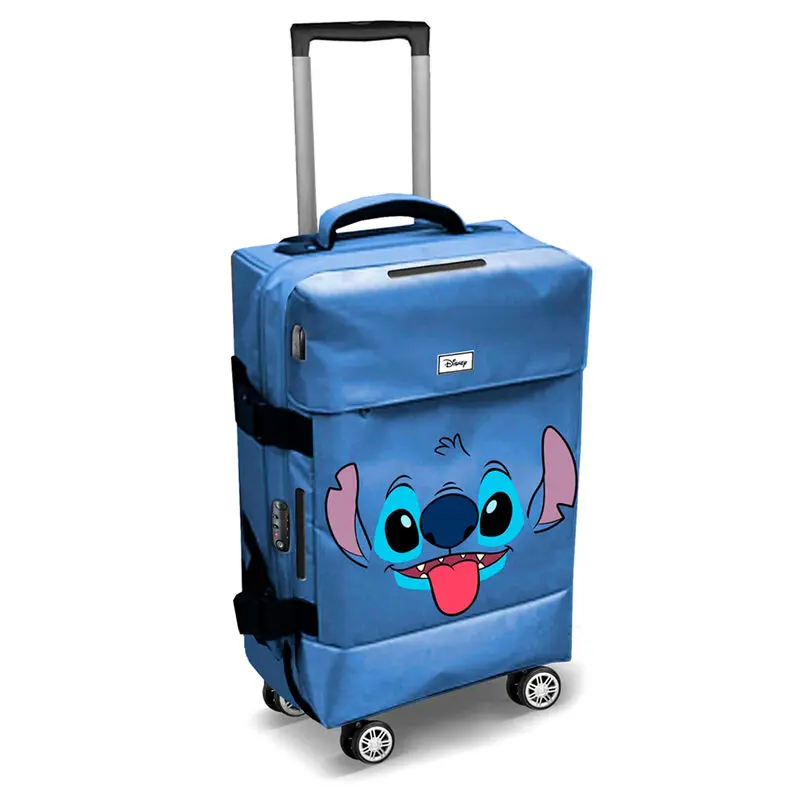 Disney Stitch Face trolley kufr 55 cm fotografii produktu