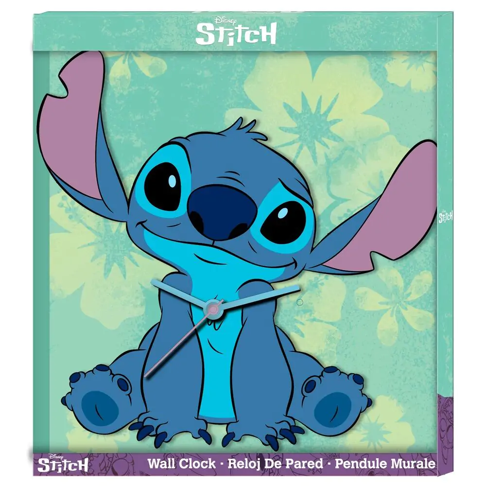 Disney Stitch nástěnné hodiny fotografii produktu