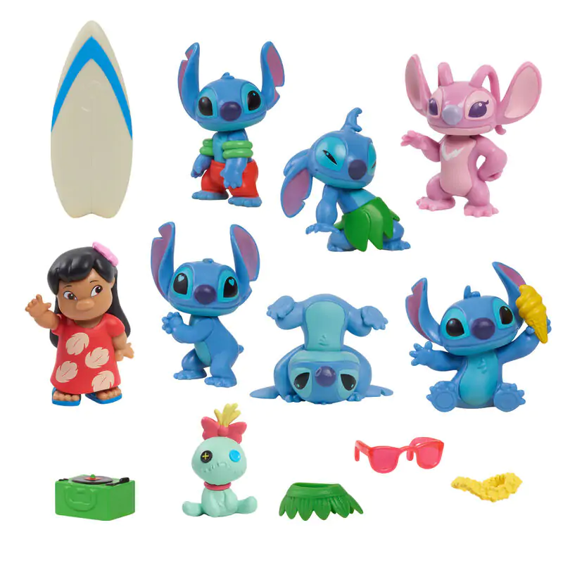 Disney Stitch sada figurek 6cm fotografii produktu