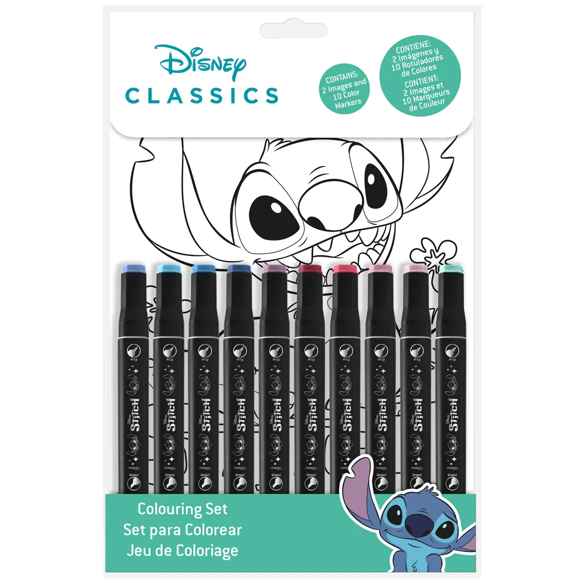 Disney Stitch omalovánky sada fotografii produktu