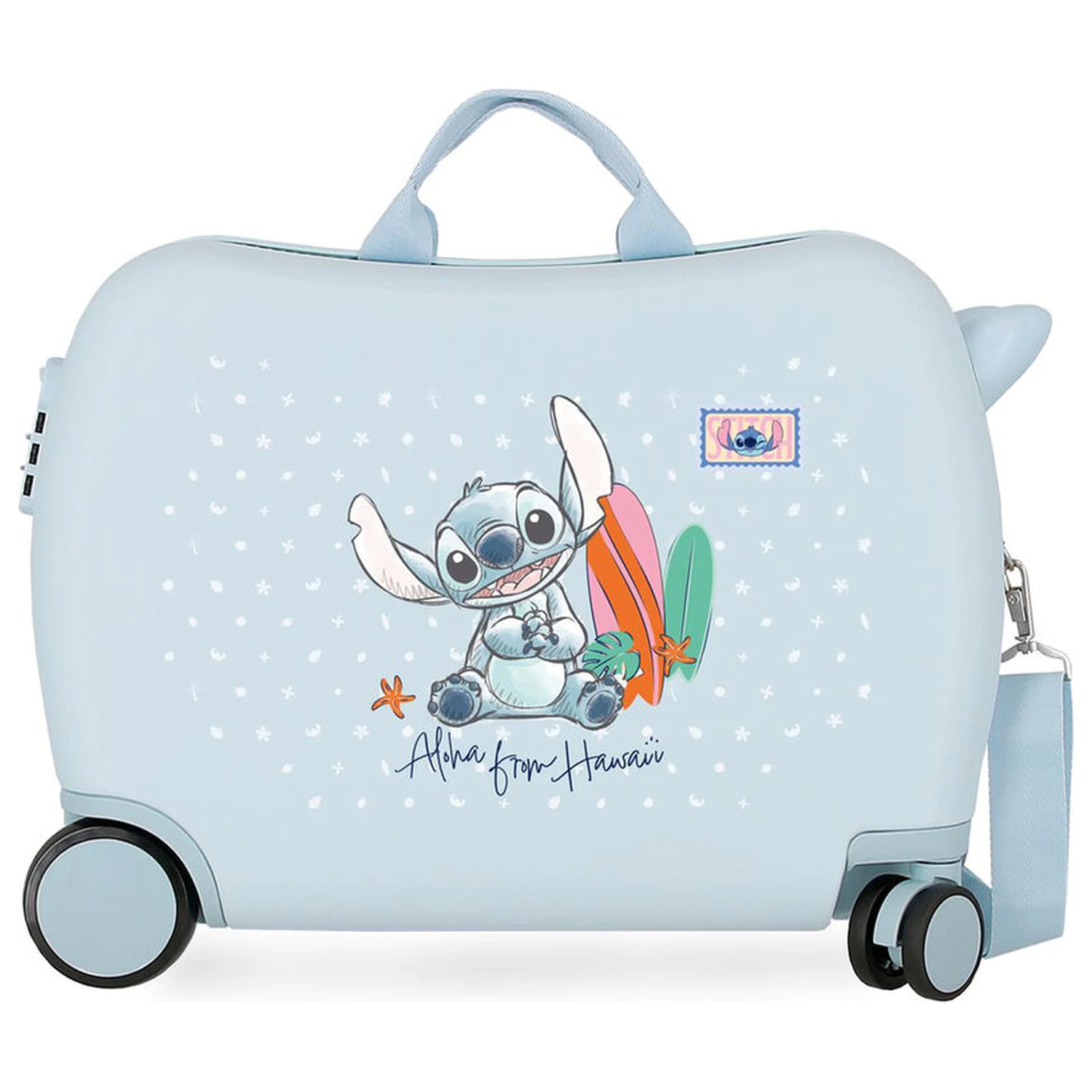 Disney Stitch From Hawai ABS skořepinový kufr na kolečkách 50 cm fotografii produktu
