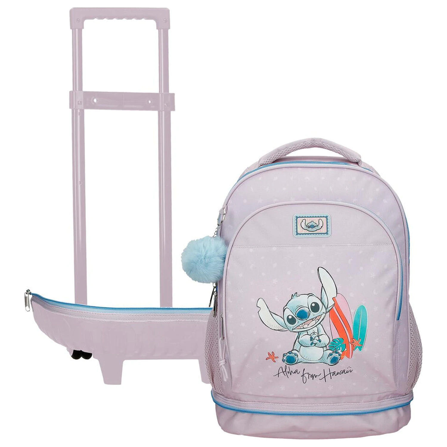 Disney Stitch From Hawaii výsuvný kompaktní cestovní kufr na kolečkách 43 cm fotografii produktu