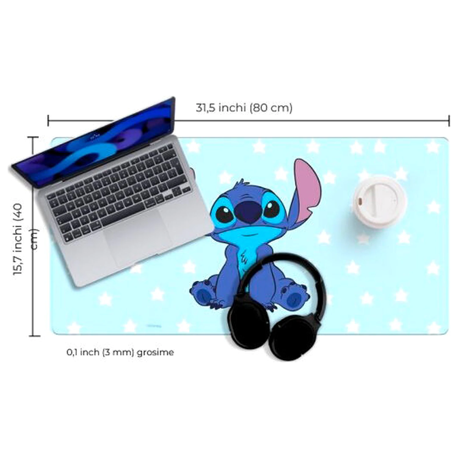 Disney Stitch herní podložka na stůl fotografii produktu