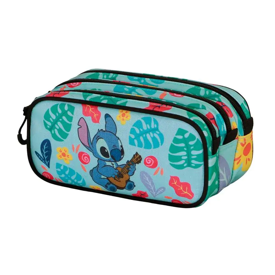 Disney Stitch Guitar trojitý penál fotografii produktu