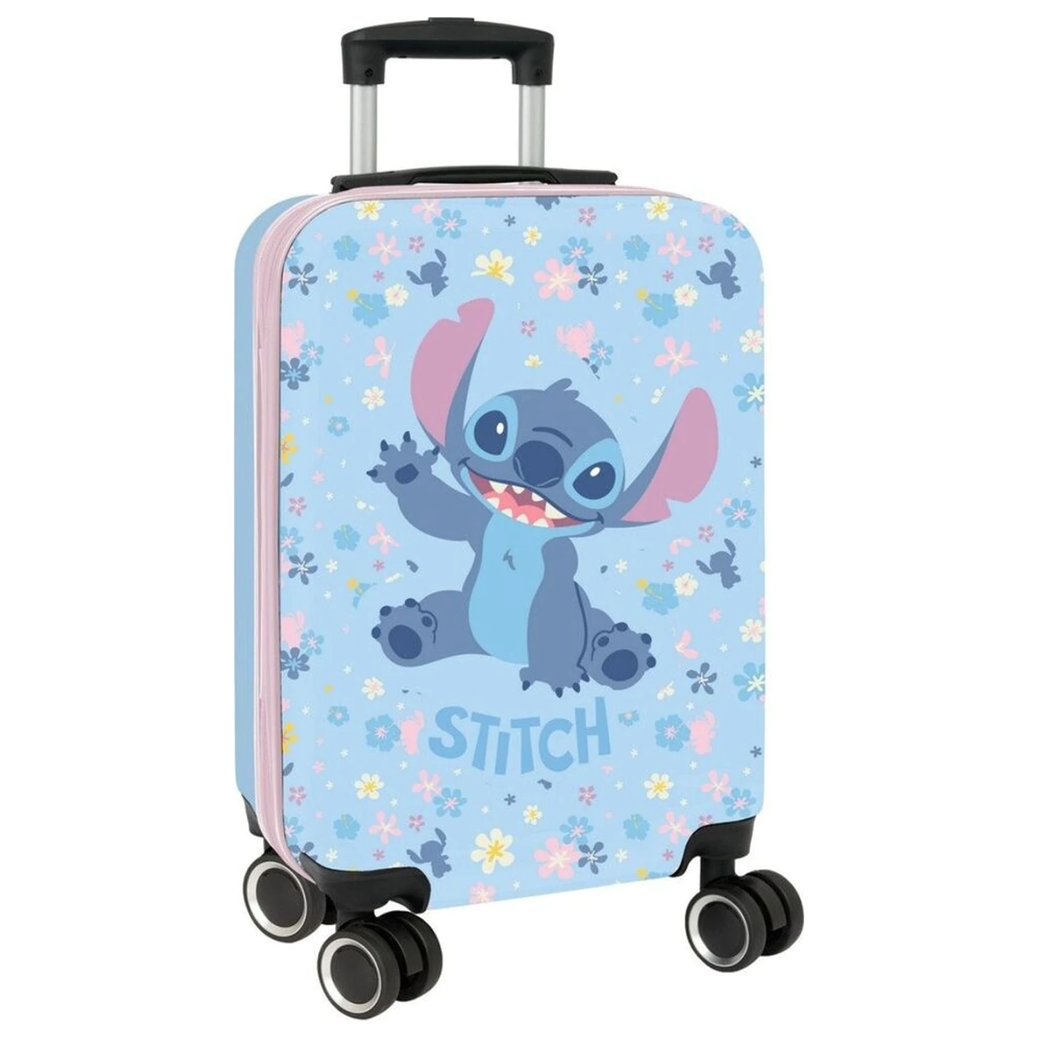 Disney Stitch Happy ABS cestovní kufr na kolečkách 55cm fotografii produktu