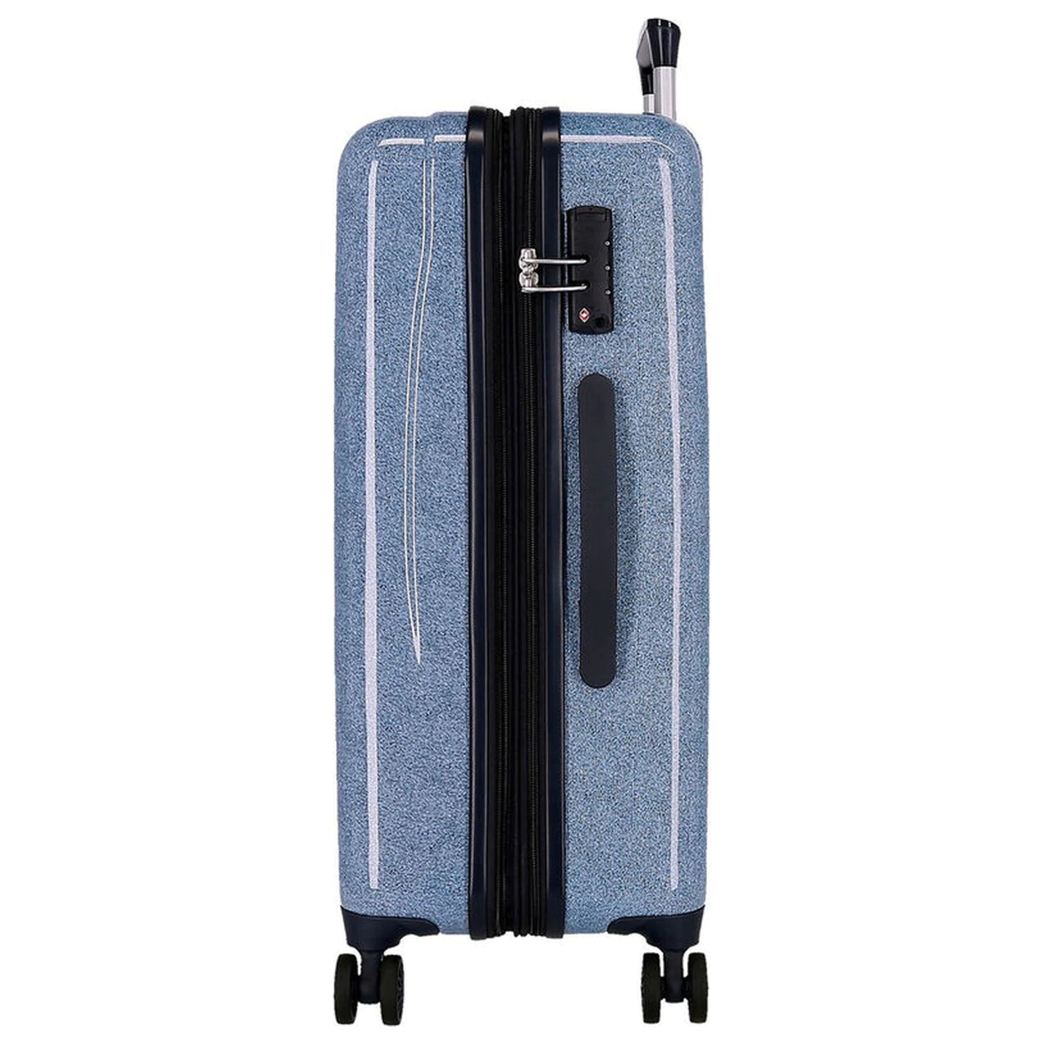 Disney Stitch Hearts ABS 2dílná sada cestovních kufrů na kolečkách 55/65cm fotografii produktu