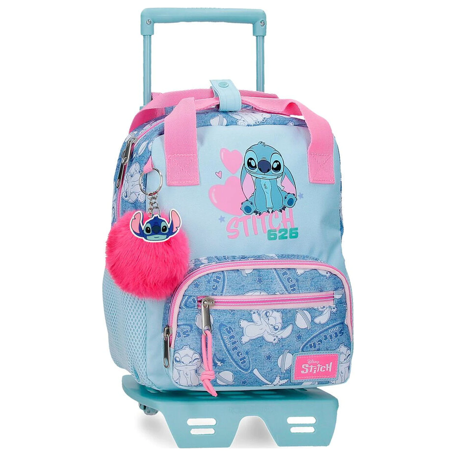 Disney Stitch Hearts trolley 28 cm fotografii produktu