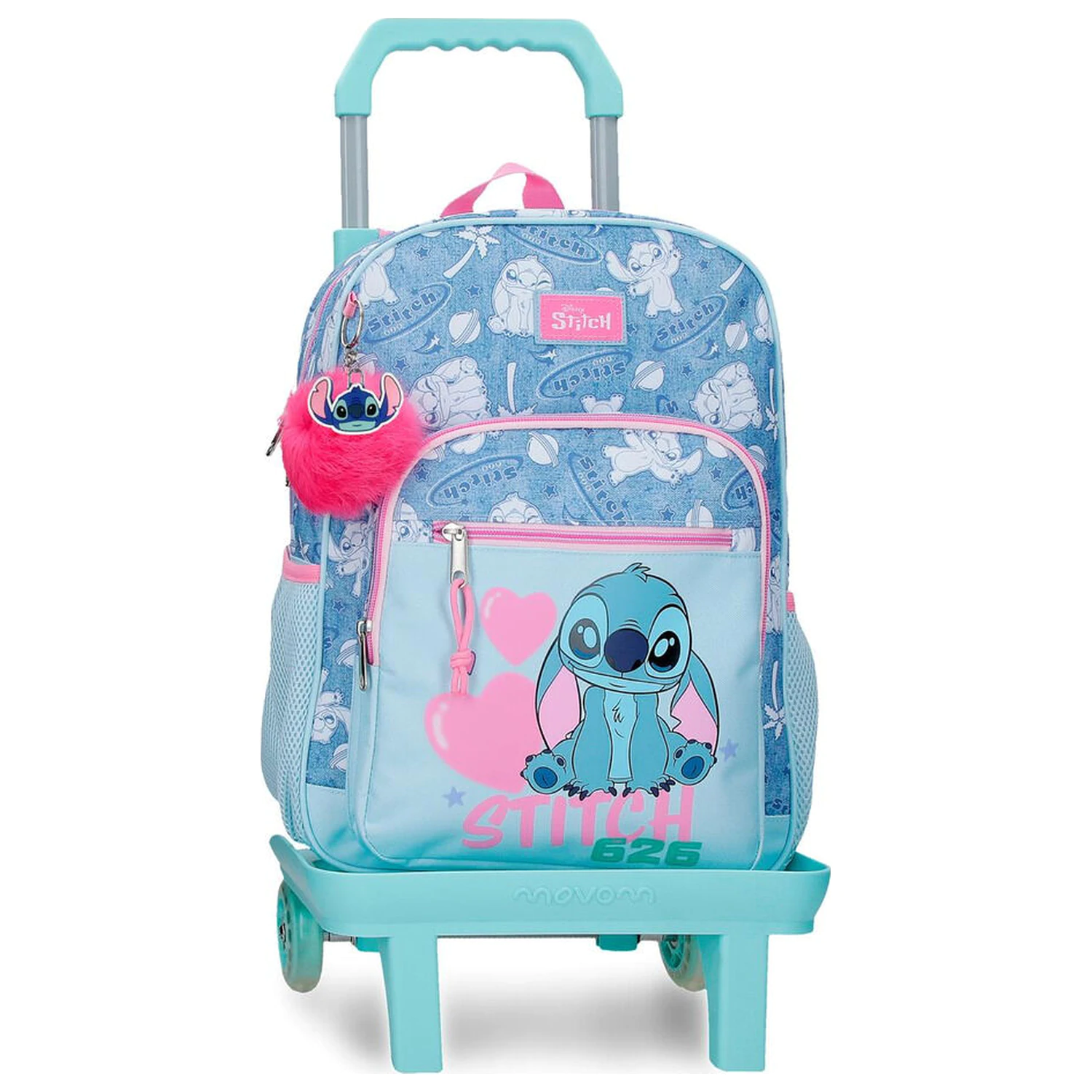 Disney Stitch Hearts trolley 38 cm fotografii produktu