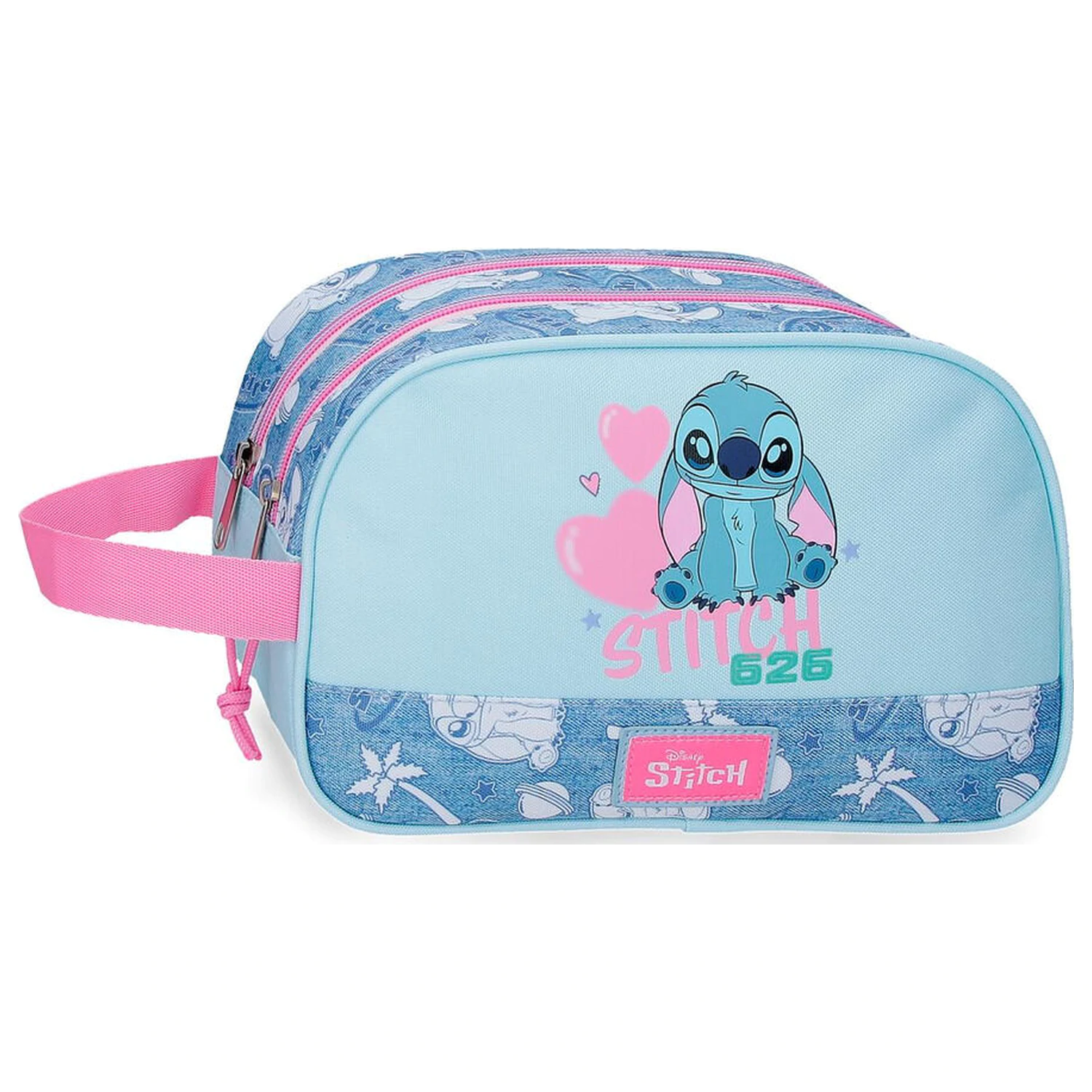 Disney Stitch Hearts nastavitelný kosmetický kufřík fotografii produktu