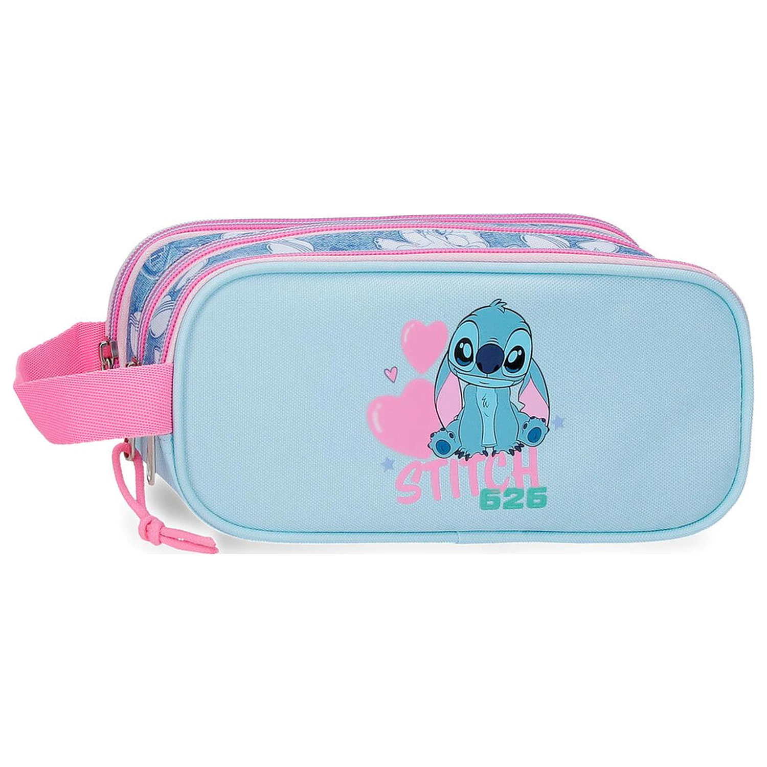 Disney Stitch Hearts trojitý kosmetický kufřík fotografii produktu