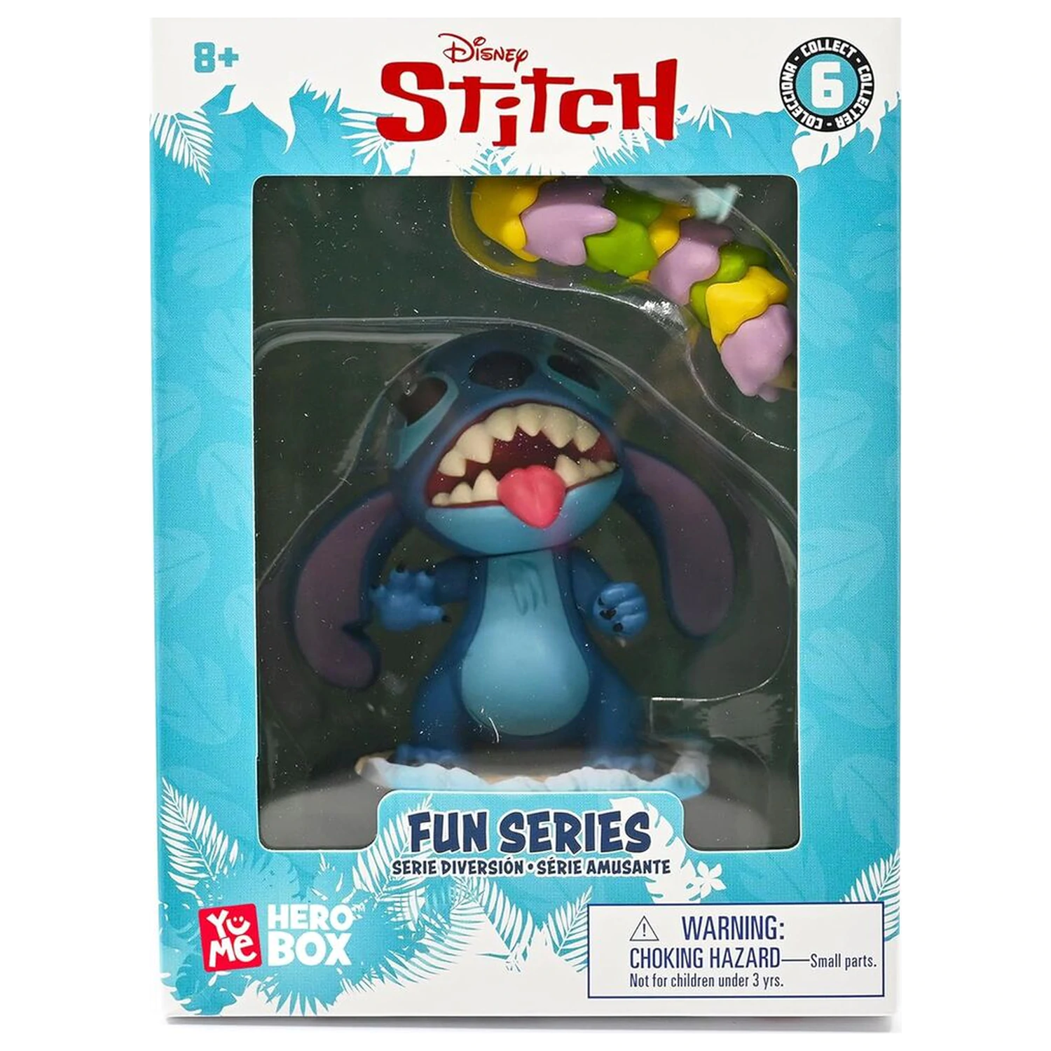 Disney Stitch Hero Box Glotter Stitch figurka 8 cm fotografii produktu