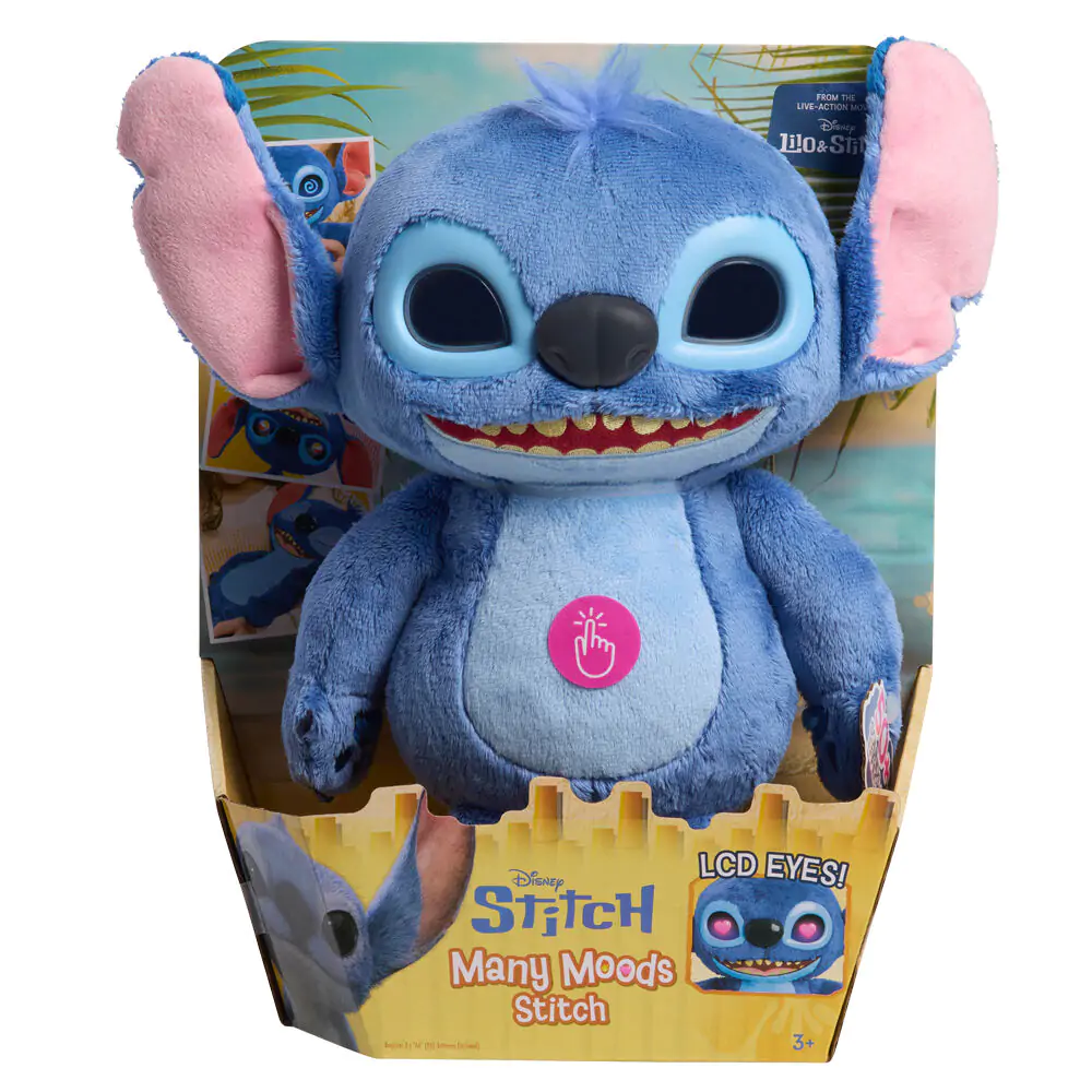 Disney Stitch interaktivní plyšová hračka 30 cm fotografii produktu