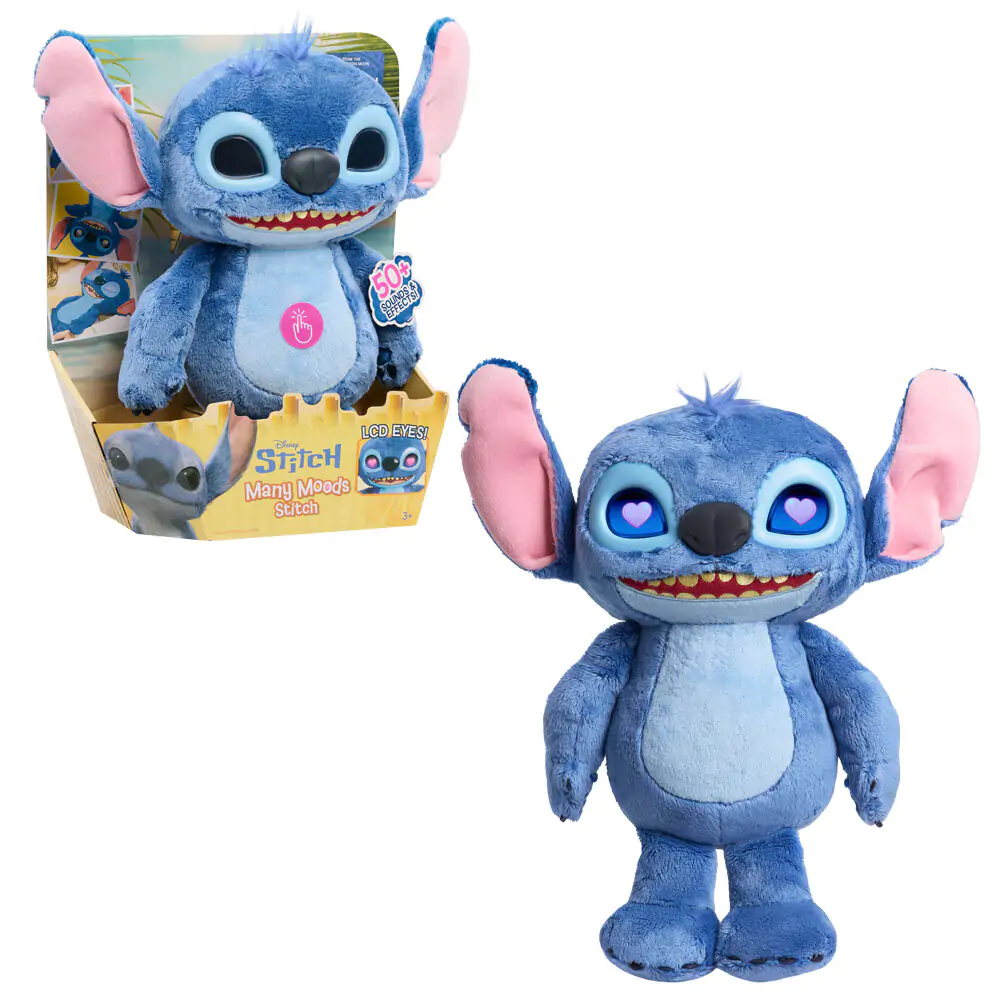 Disney Stitch interaktivní plyšová hračka 30 cm fotografii produktu