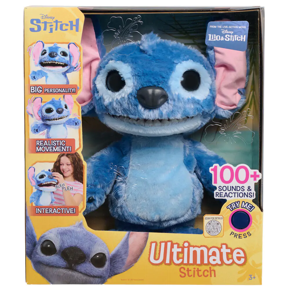 Disney Stitch Interaktivní plyšová hračka fotografii produktu