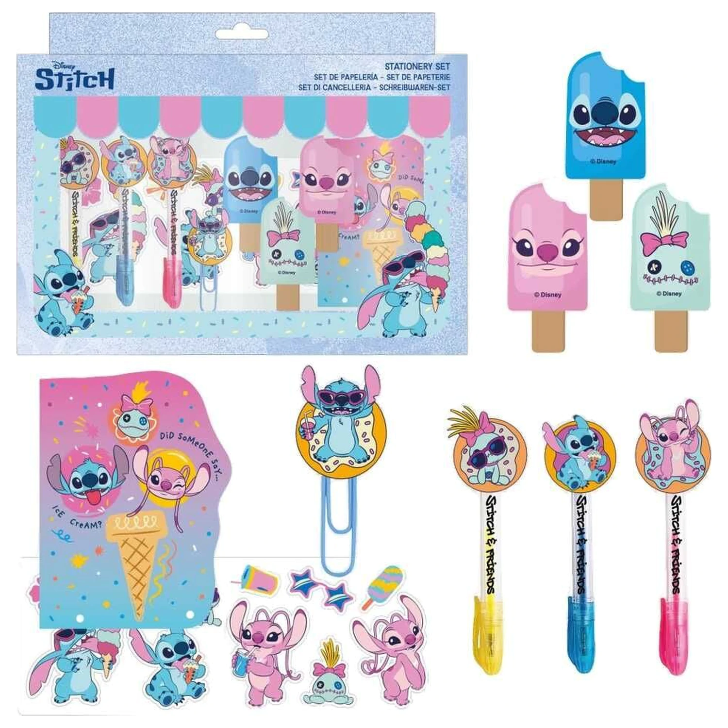 Sada papírenských potřeb Disney Stitch fotografii produktu