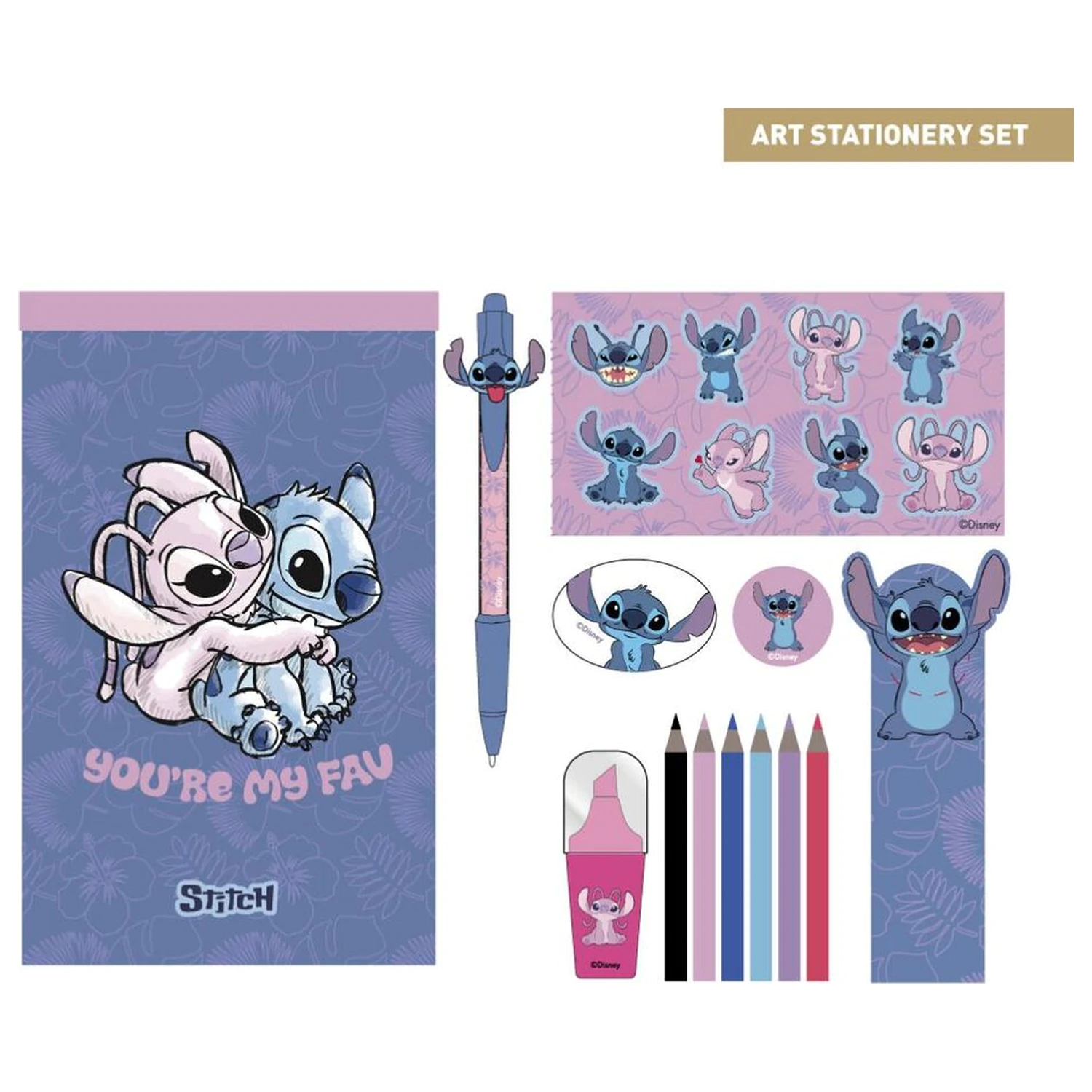 Disney Stitch sada psacích potřeb fotografii produktu