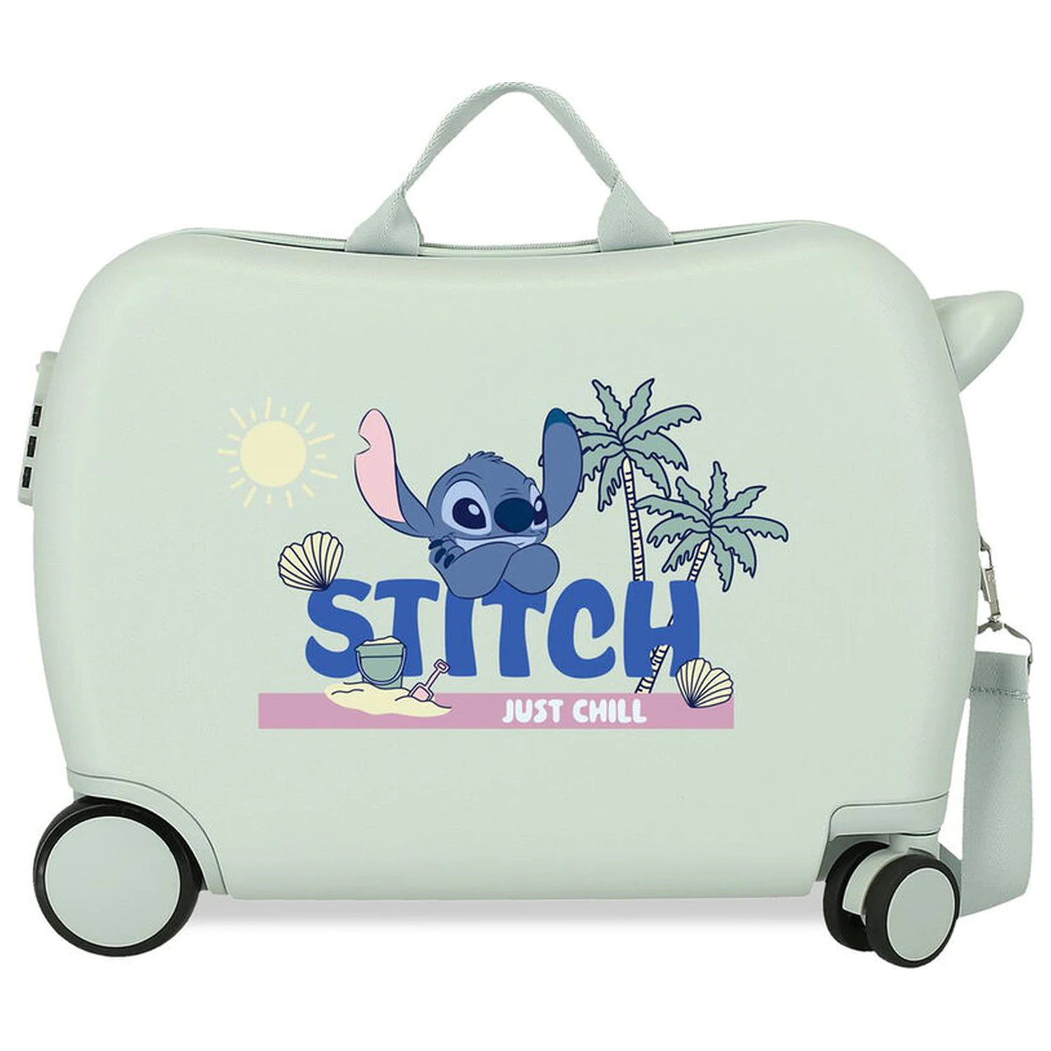 Disney Stitch Just Chill ABS cestovní kufr na kolečkách 50cm fotografii produktu