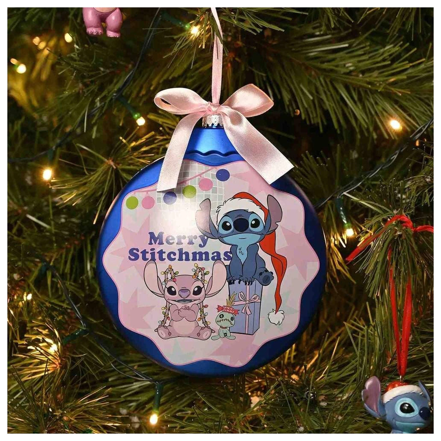 Disney Stitch Vánoční ozdoba fotografii produktu