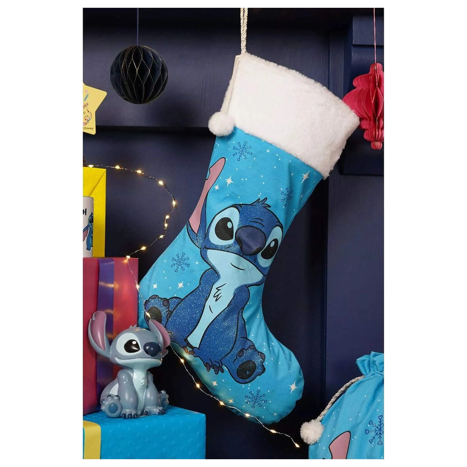 Disney Stitch Vánoční punčocha fotografii produktu