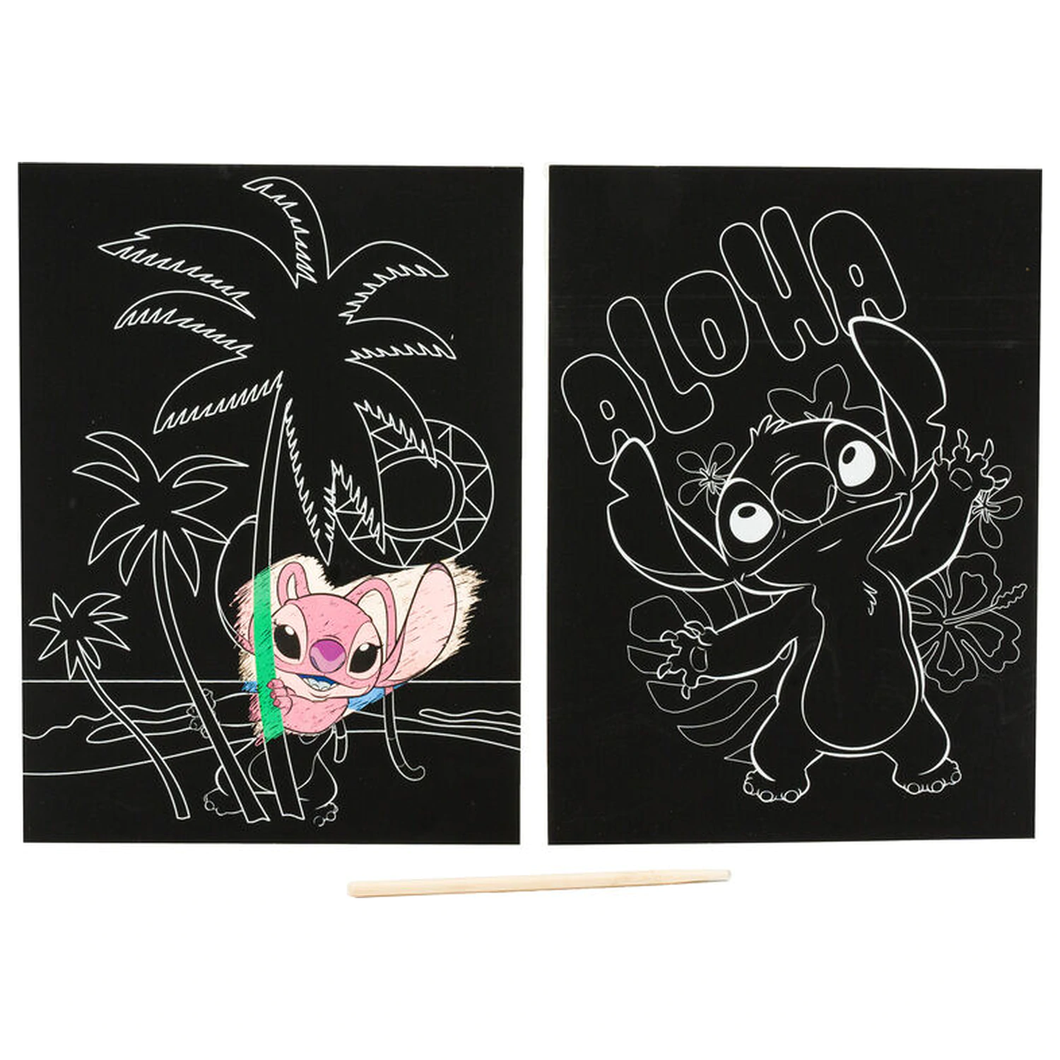 Disney Stitch sada na škrábání fotografii produktu