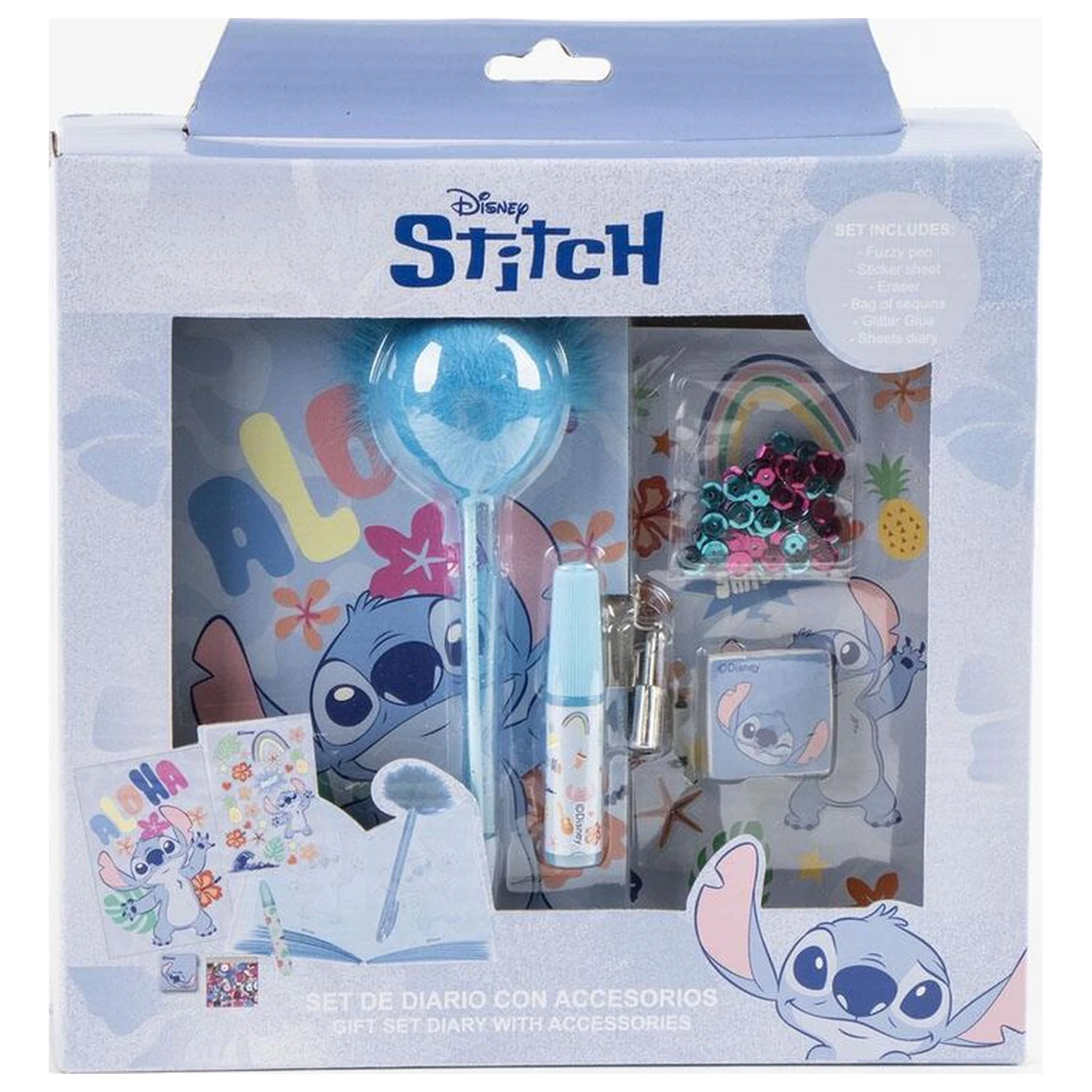 Disney Stitch Sada deníku fotografii produktu