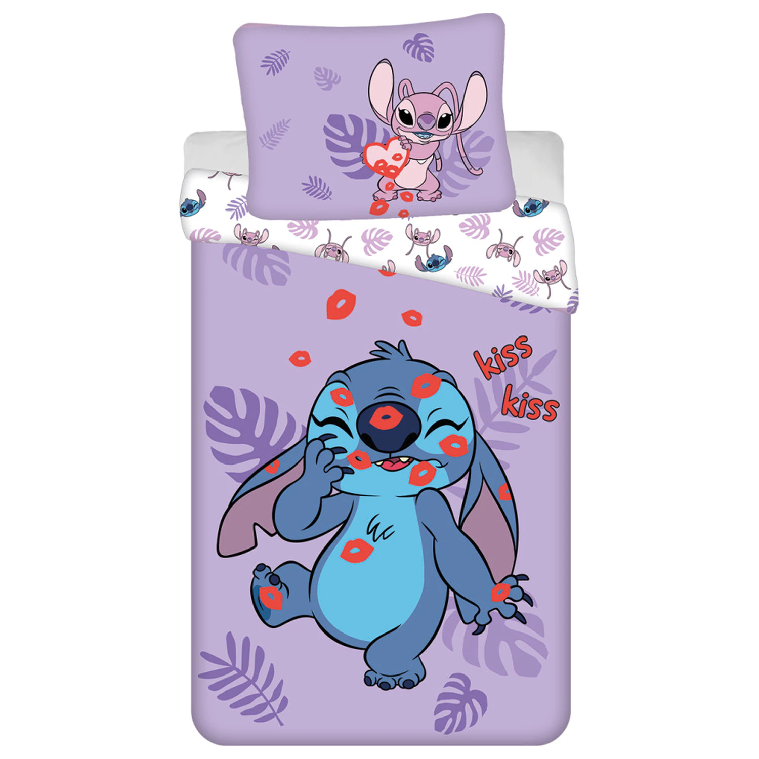 Disney Stitch Kiss Povlak na peřinu fotografii produktu