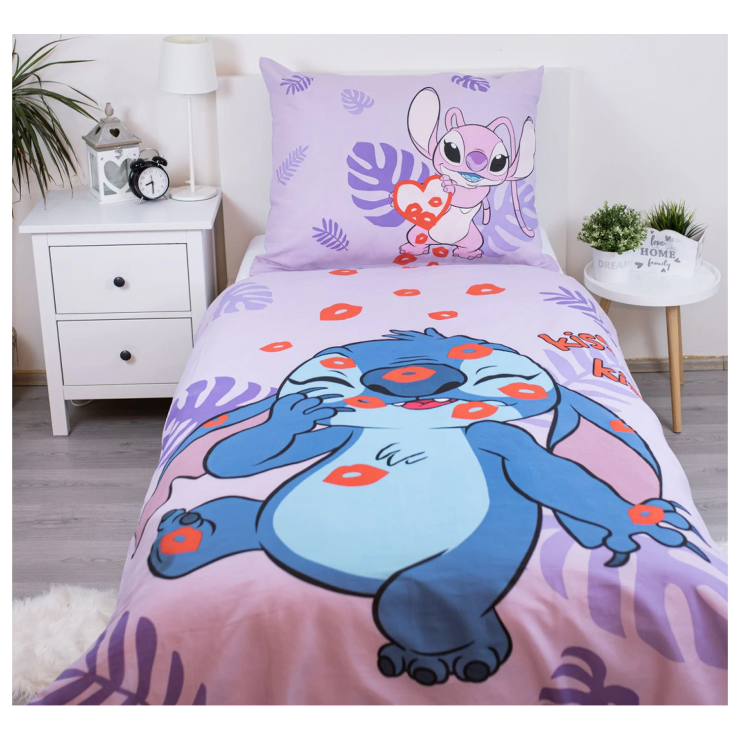 Disney Stitch Kiss Povlak na peřinu fotografii produktu