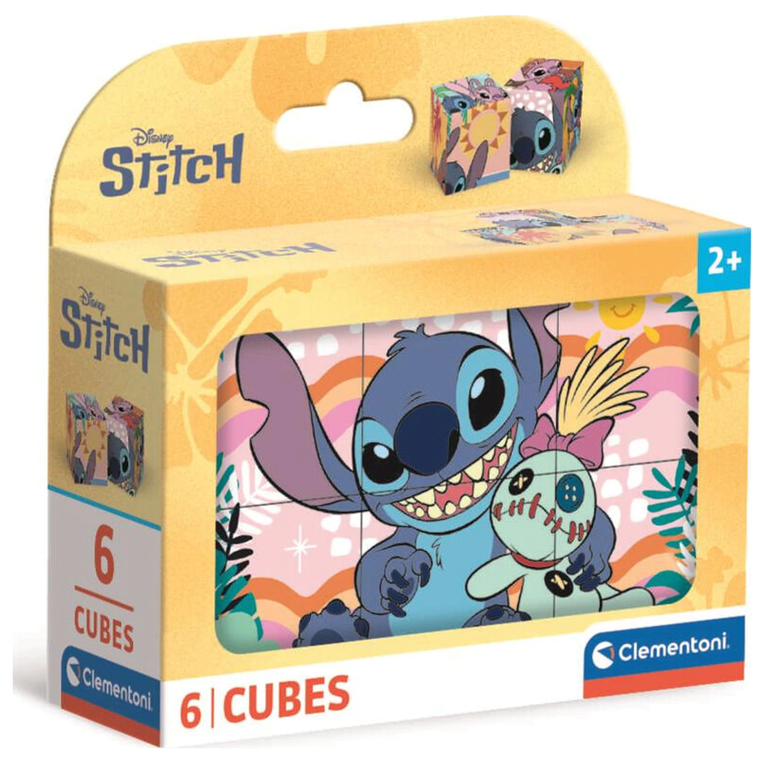 Disney Stitch Cubes skládačka 6 ks fotografii produktu