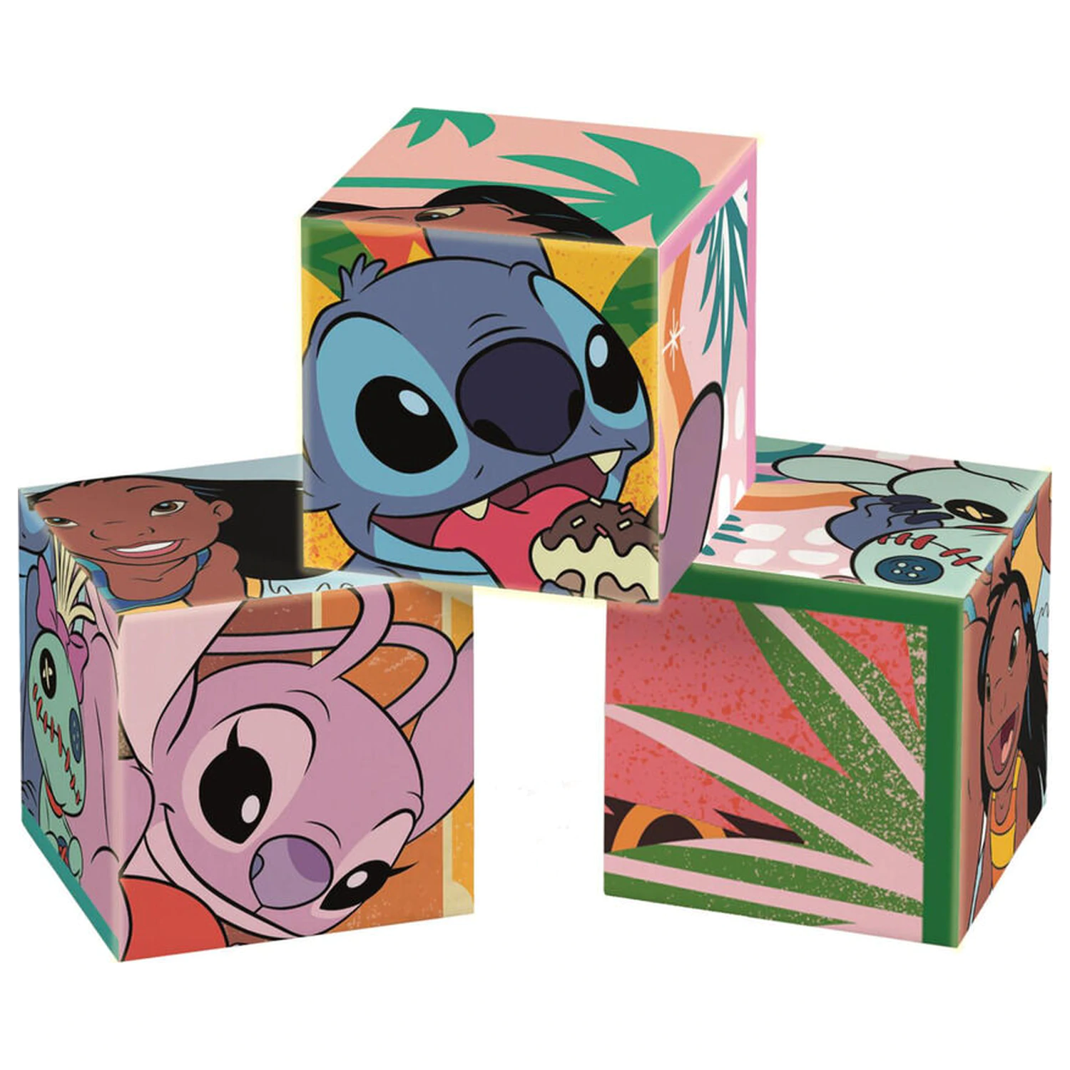 Disney Stitch Cubes skládačka 6 ks fotografii produktu