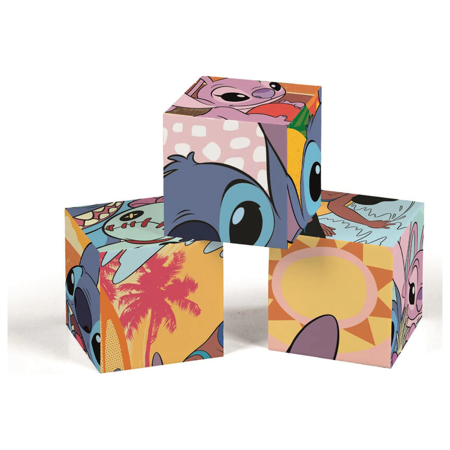 Disney Stitch Cubes skládačka 6 ks fotografii produktu