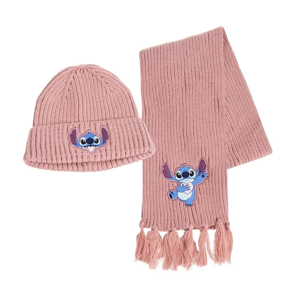 Disney Stitch čepice + šála set fotografii produktu