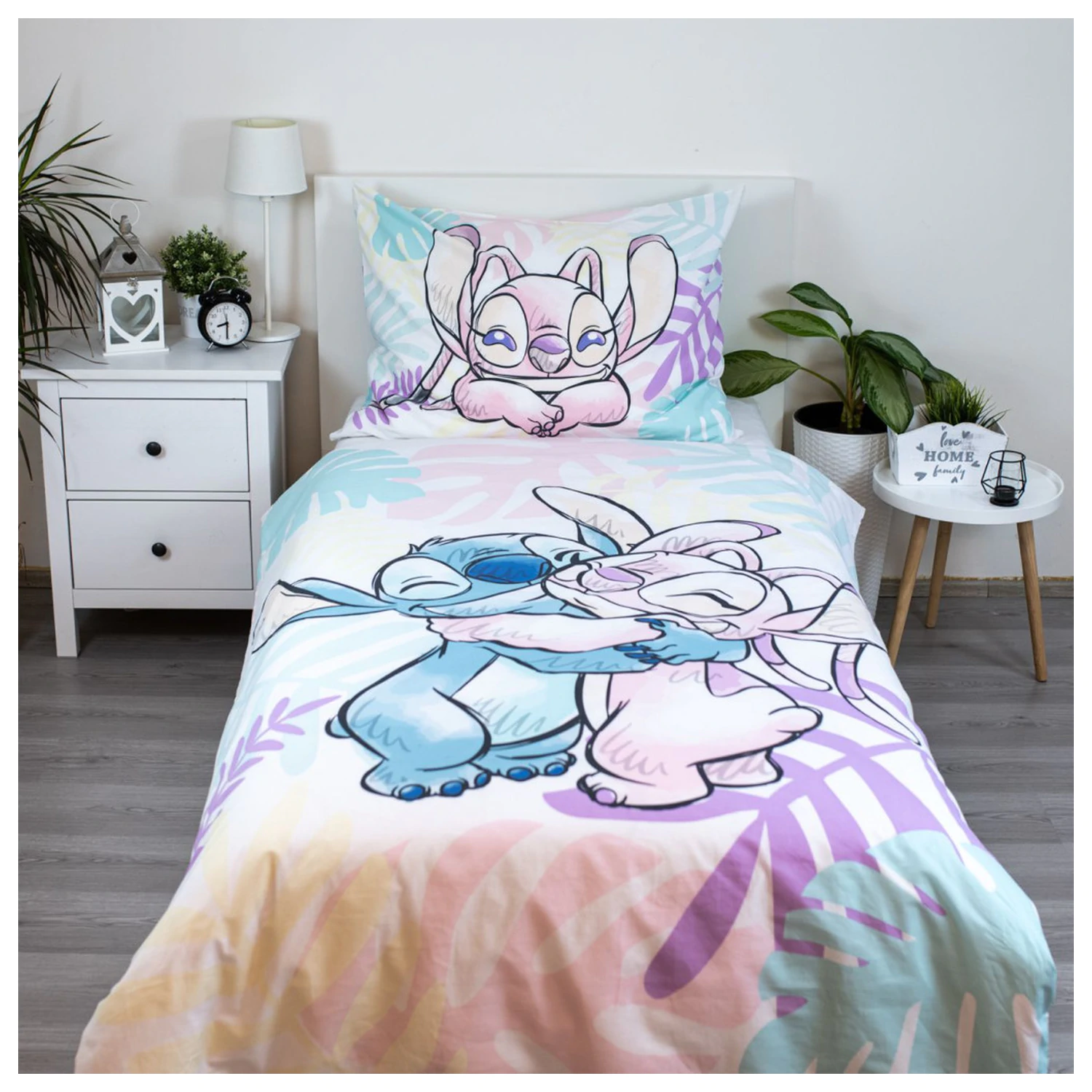 Disney Stitch Leaves povlak na přikrývku fotografii produktu