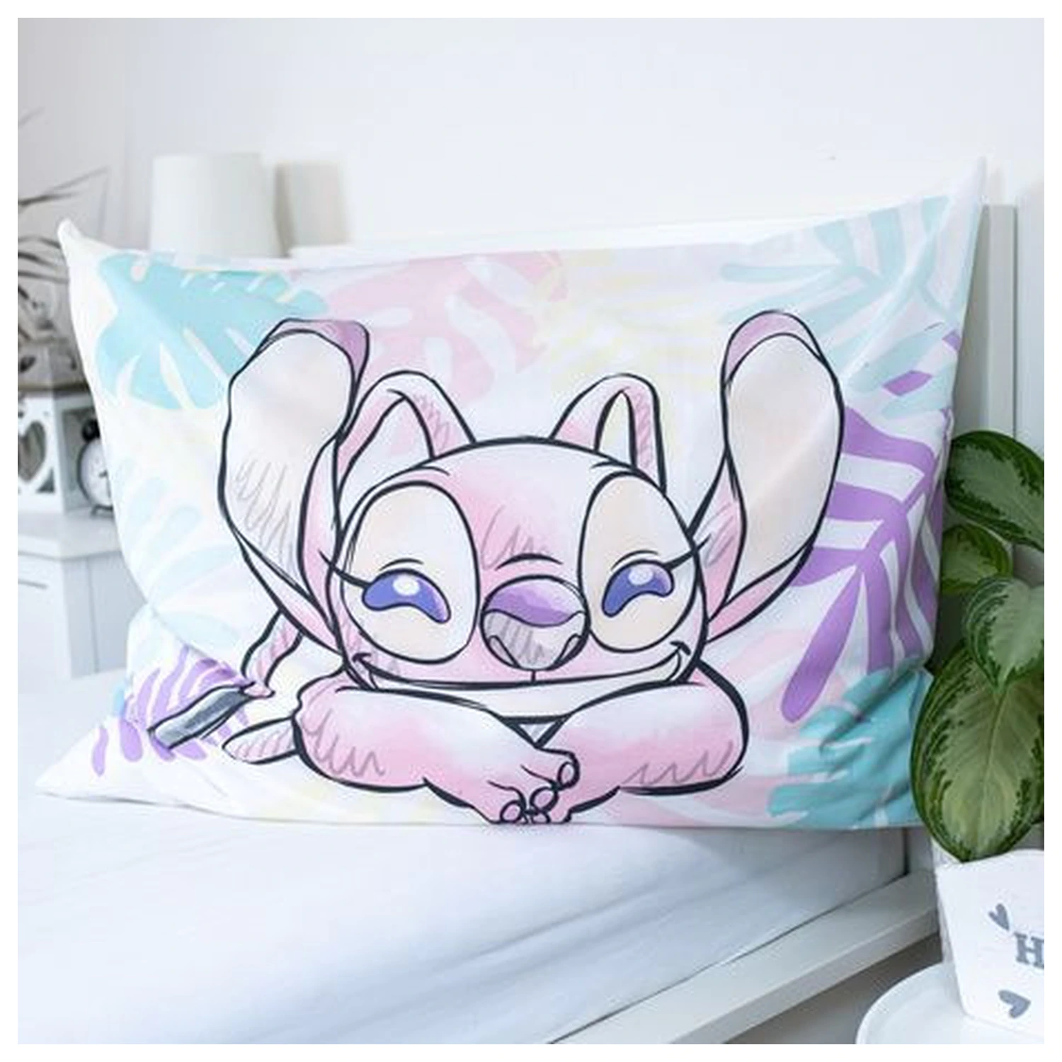 Disney Stitch Leaves povlak na přikrývku fotografii produktu